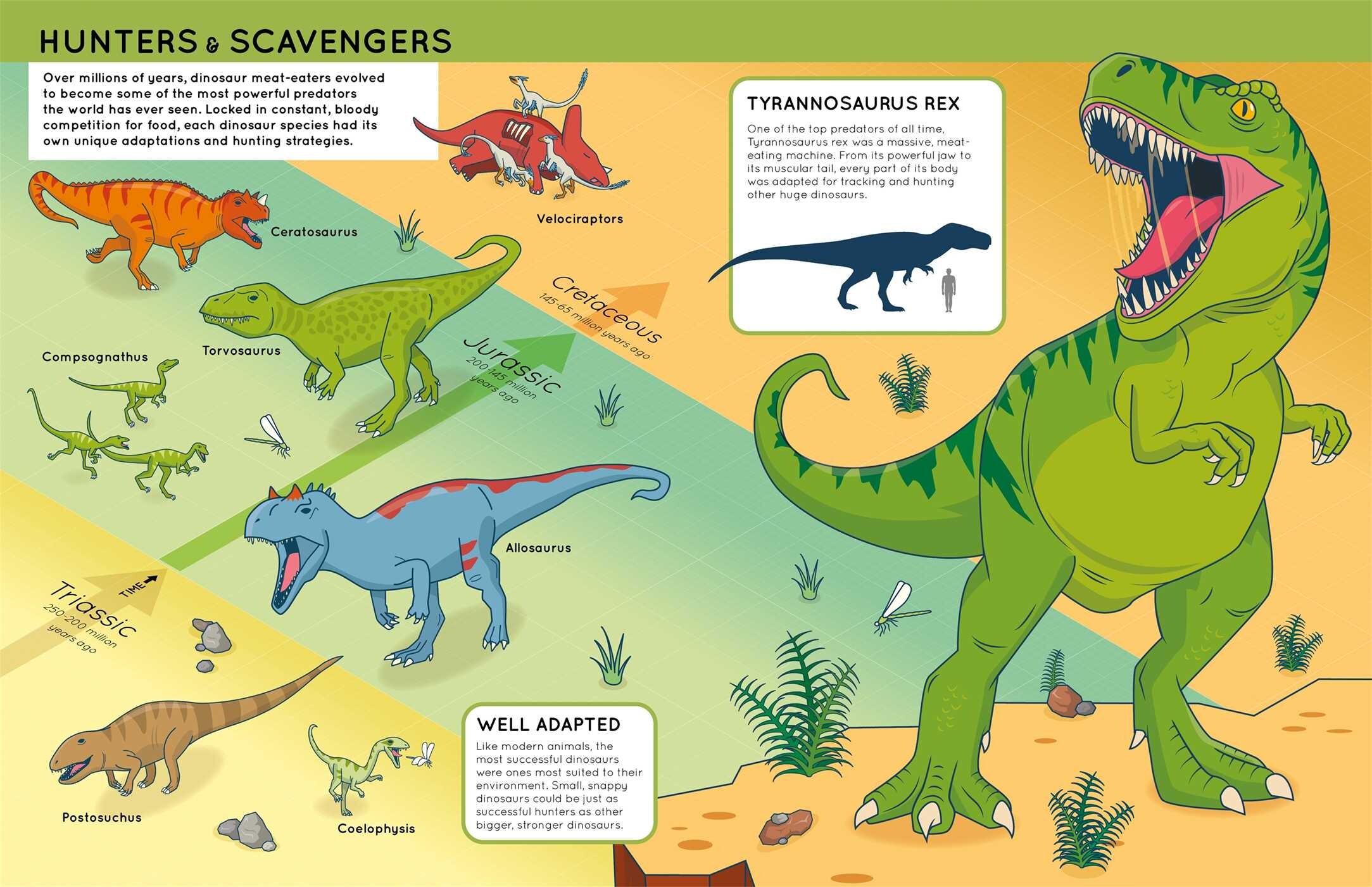 Lift the Flaps: Dinosaurs