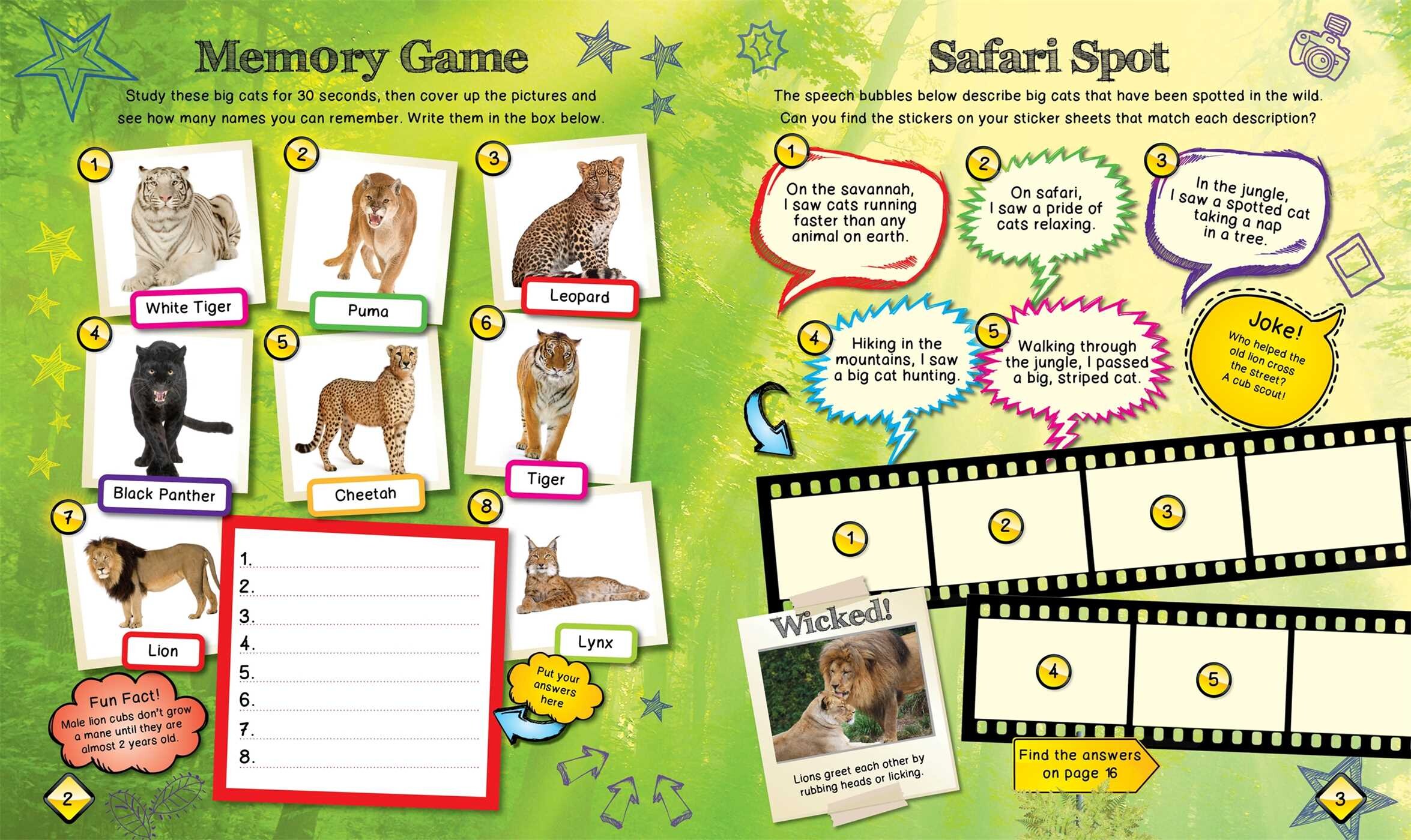 Deadly Animals Sticker & Activity Kit
