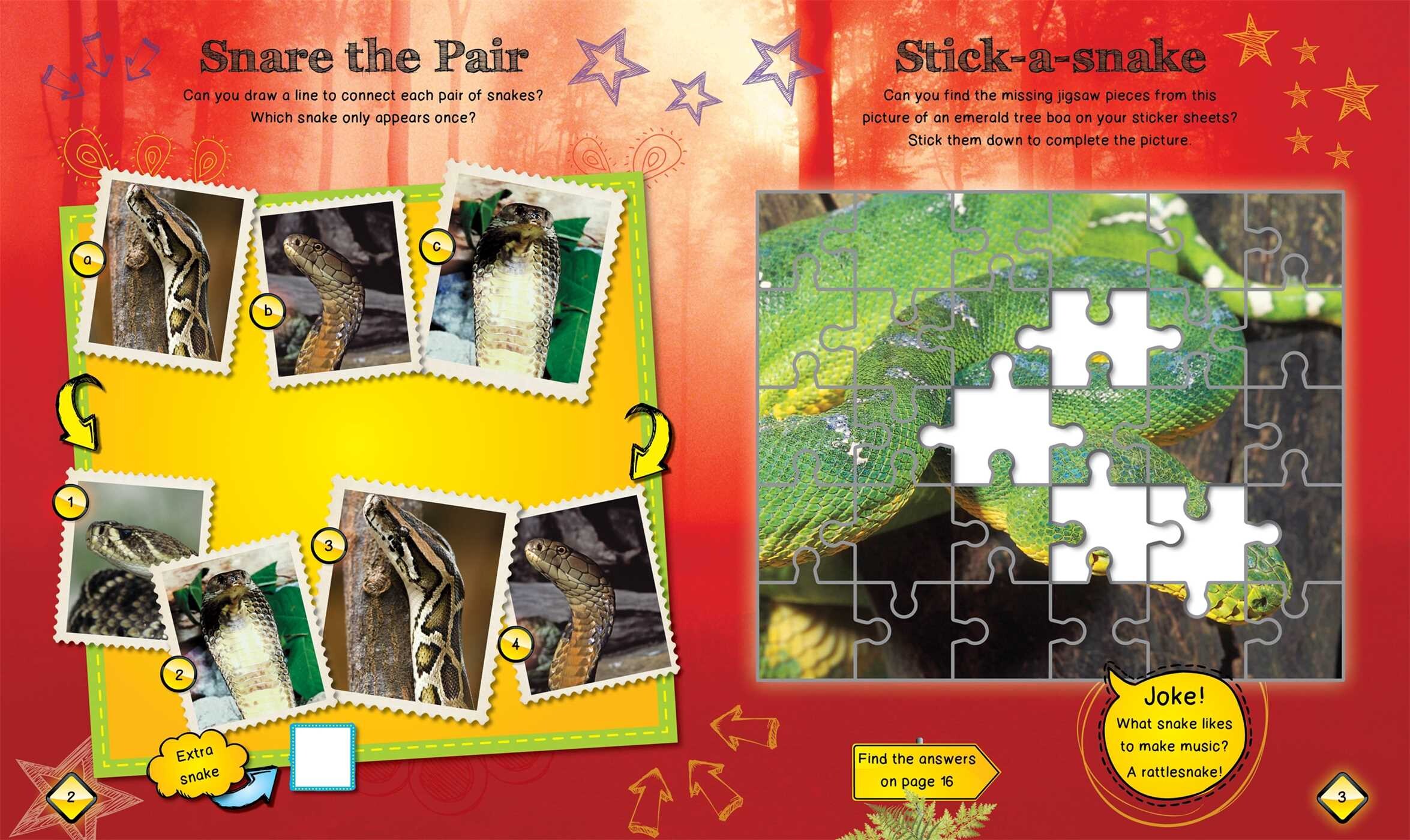 Deadly Animals Sticker & Activity Kit