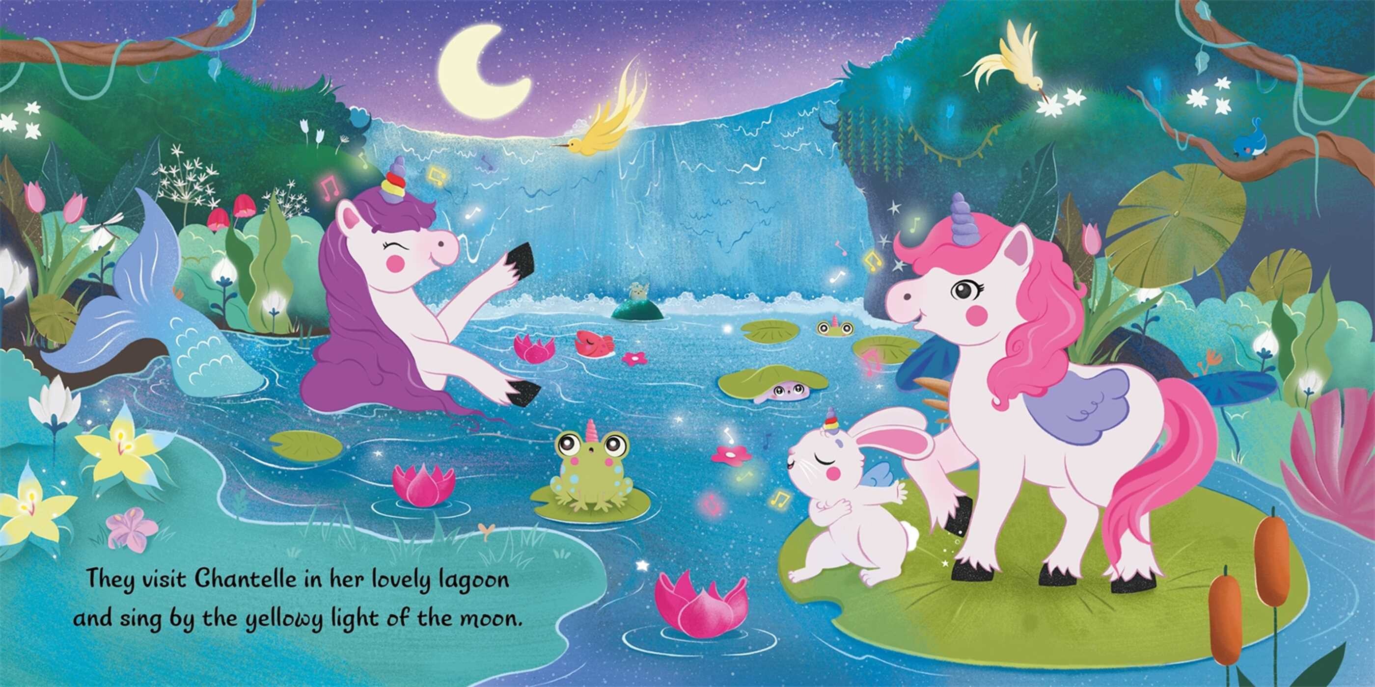 Read-along Unicorn Night Light Set