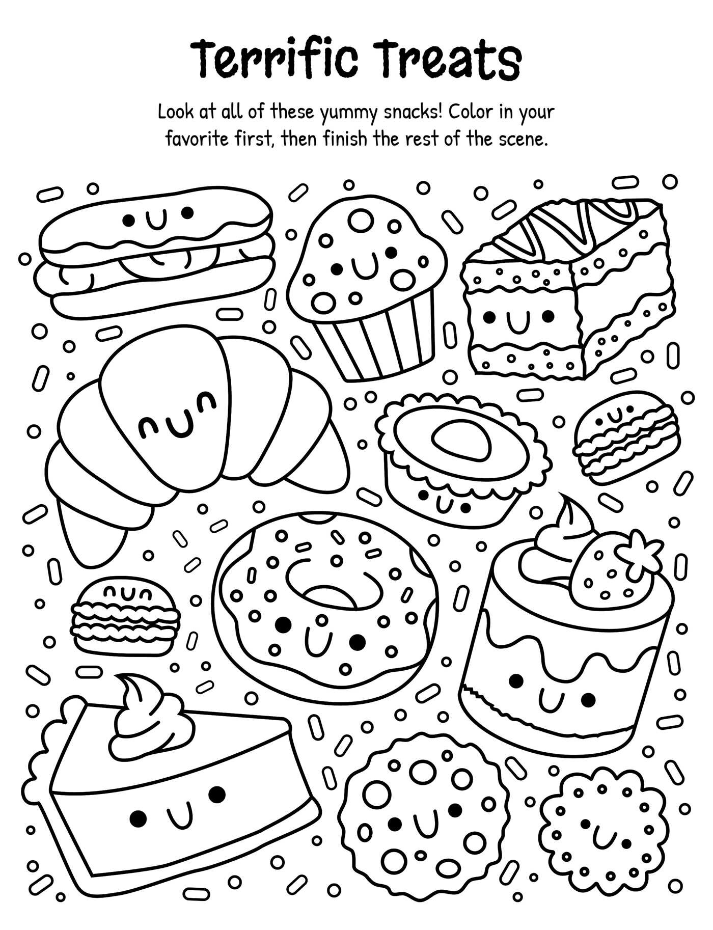 Yum Yums Coloring