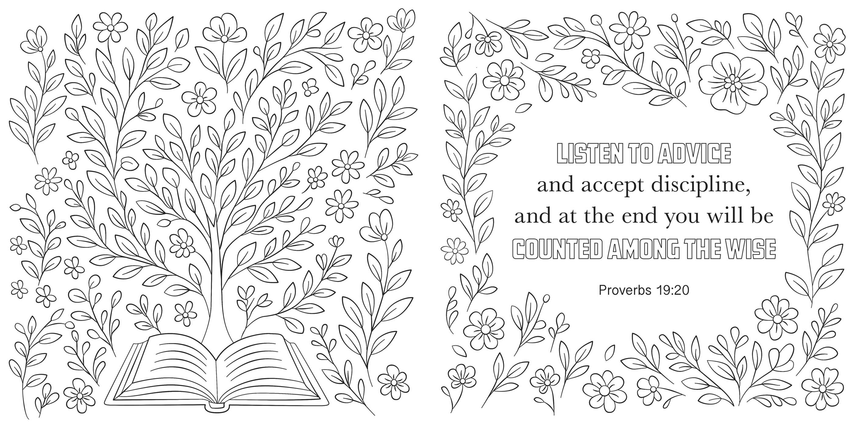 Color with Grace: Psalms & Proverbs