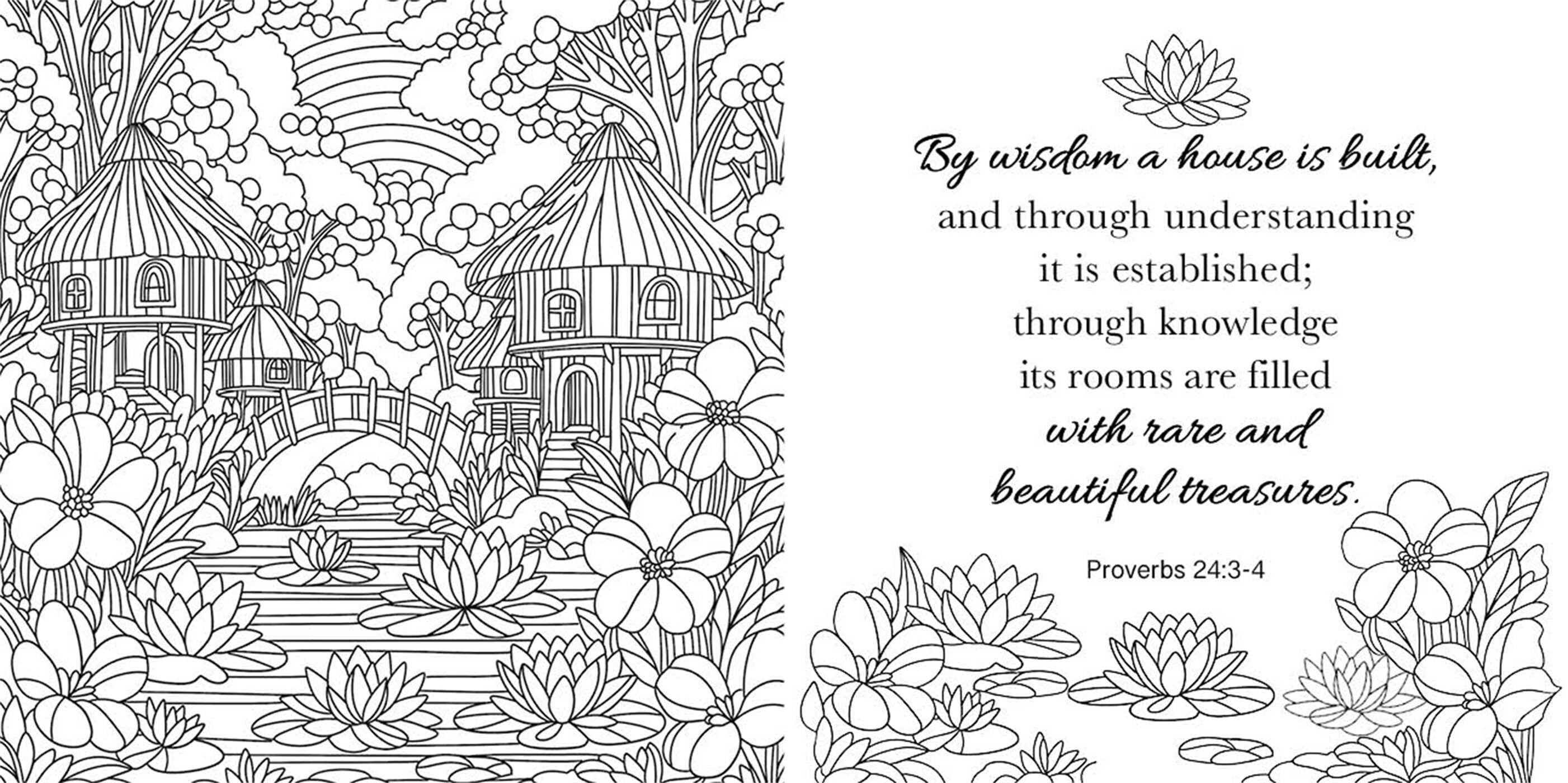 Color with Grace: Psalms & Proverbs