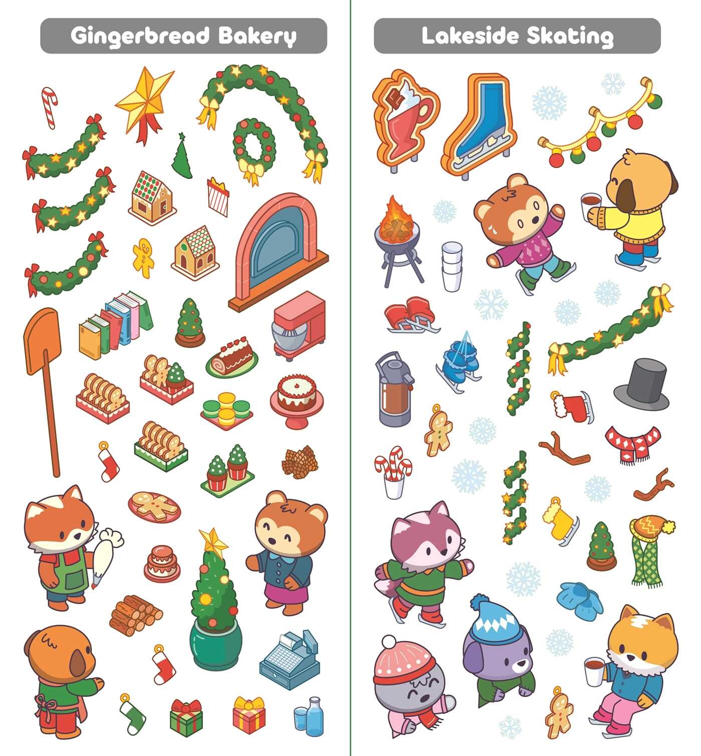 Sticker Therapy: Cozy Christmas Creations