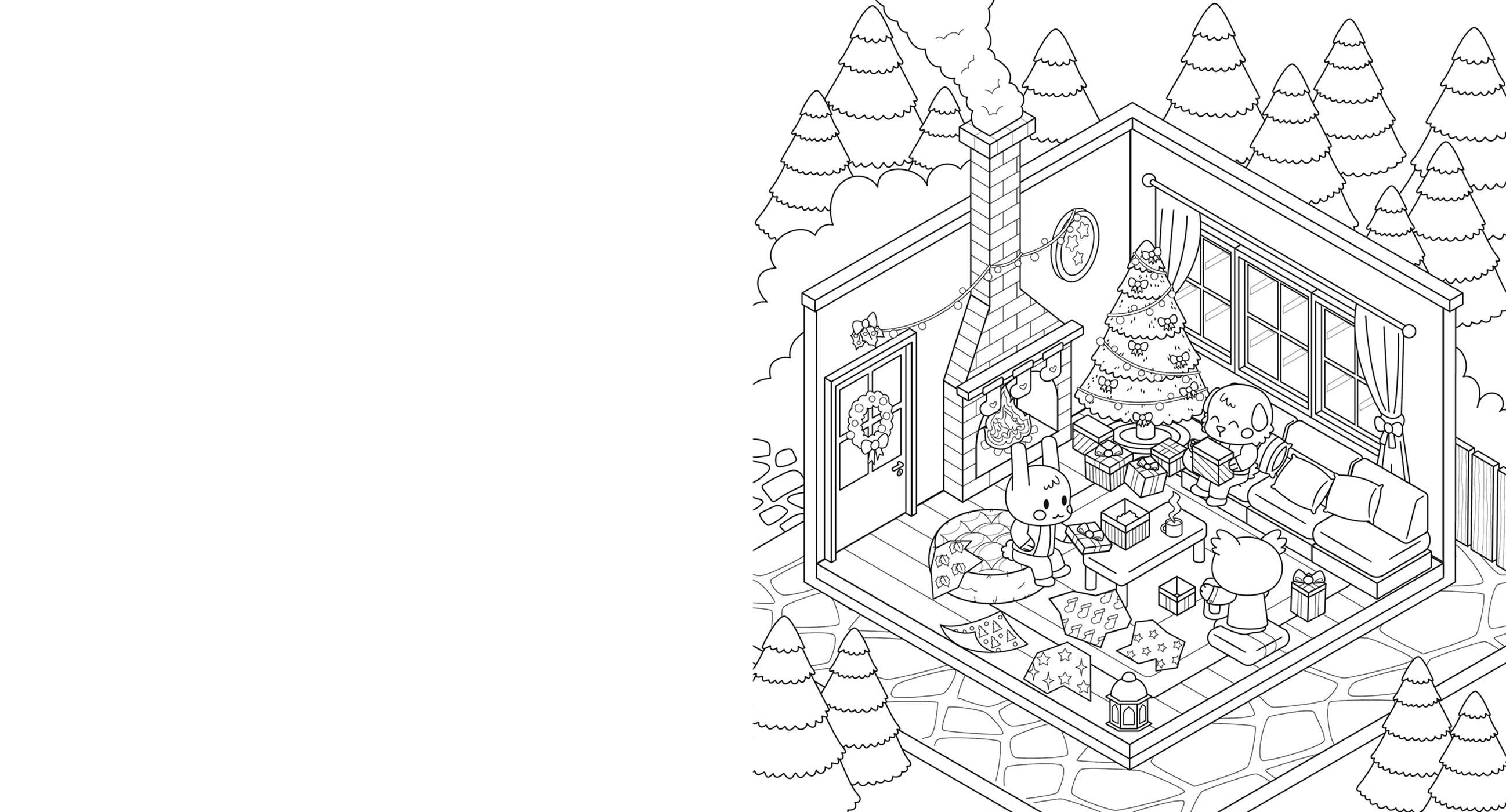 Sticker Therapy: Cozy Christmas Creations