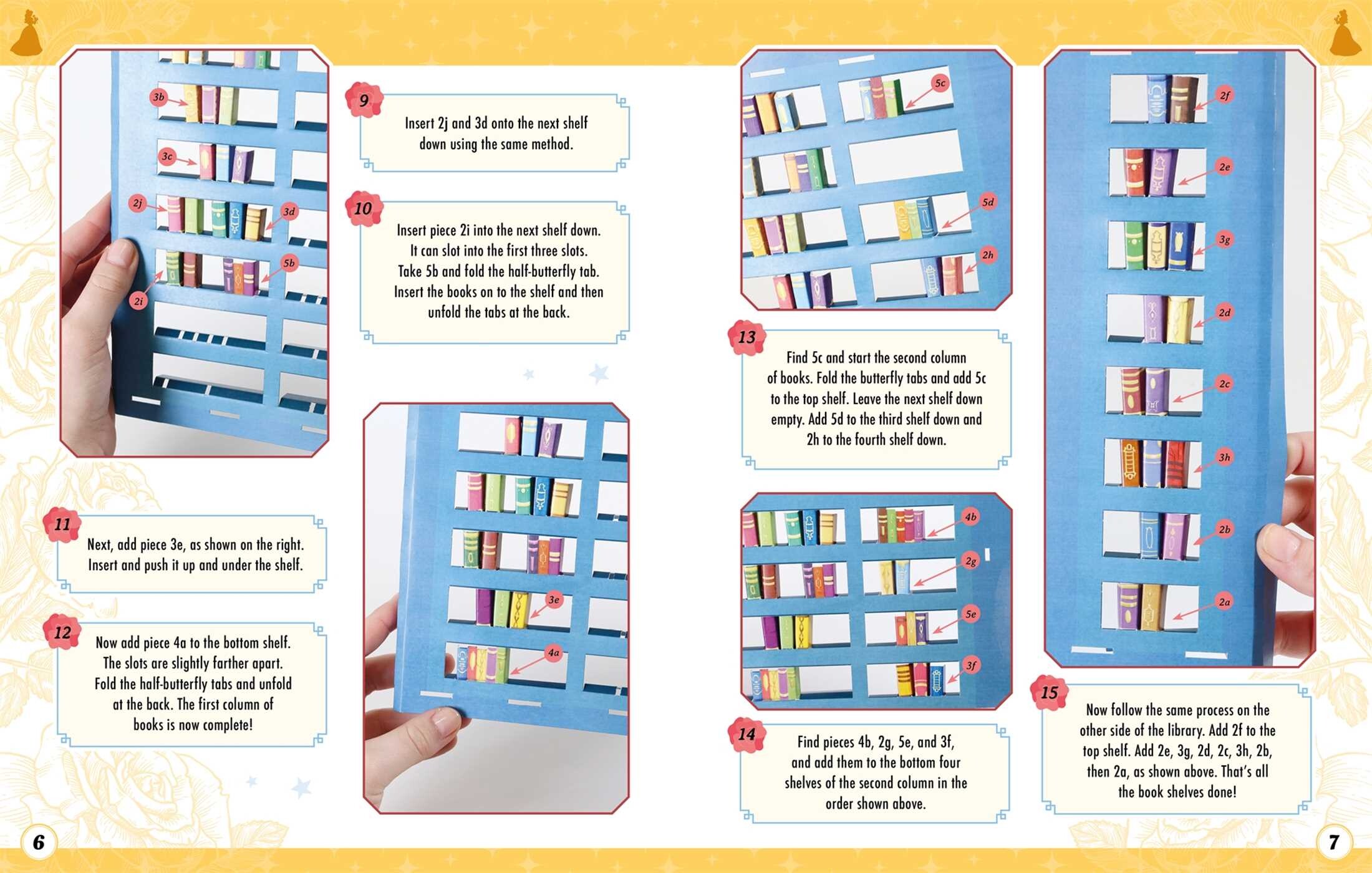 Disney Beauty and the Beast: Belle's Library