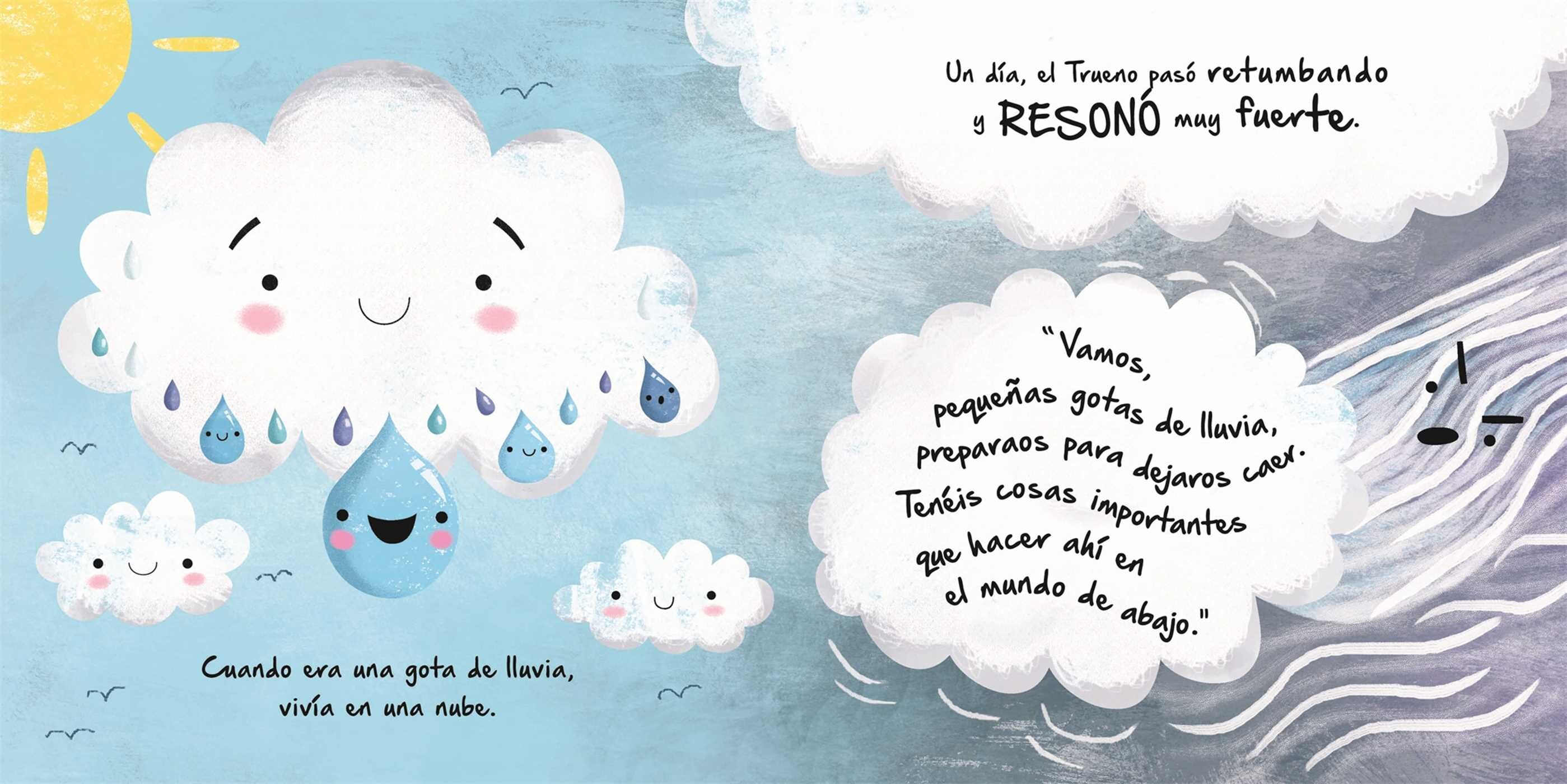 Historias de la naturaleza: Pequeña Gota De Lluvia
