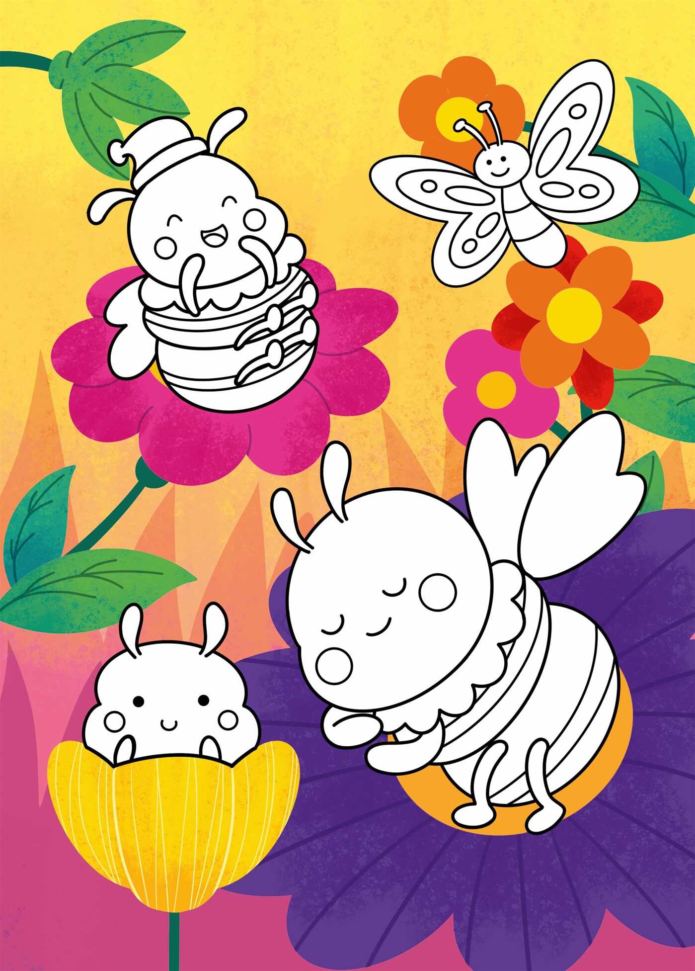 Cute & Happy Coloring