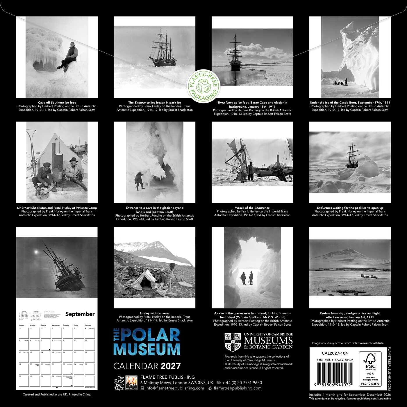 Polar Museum Wall Calendar 2027 (Art Calendar)
