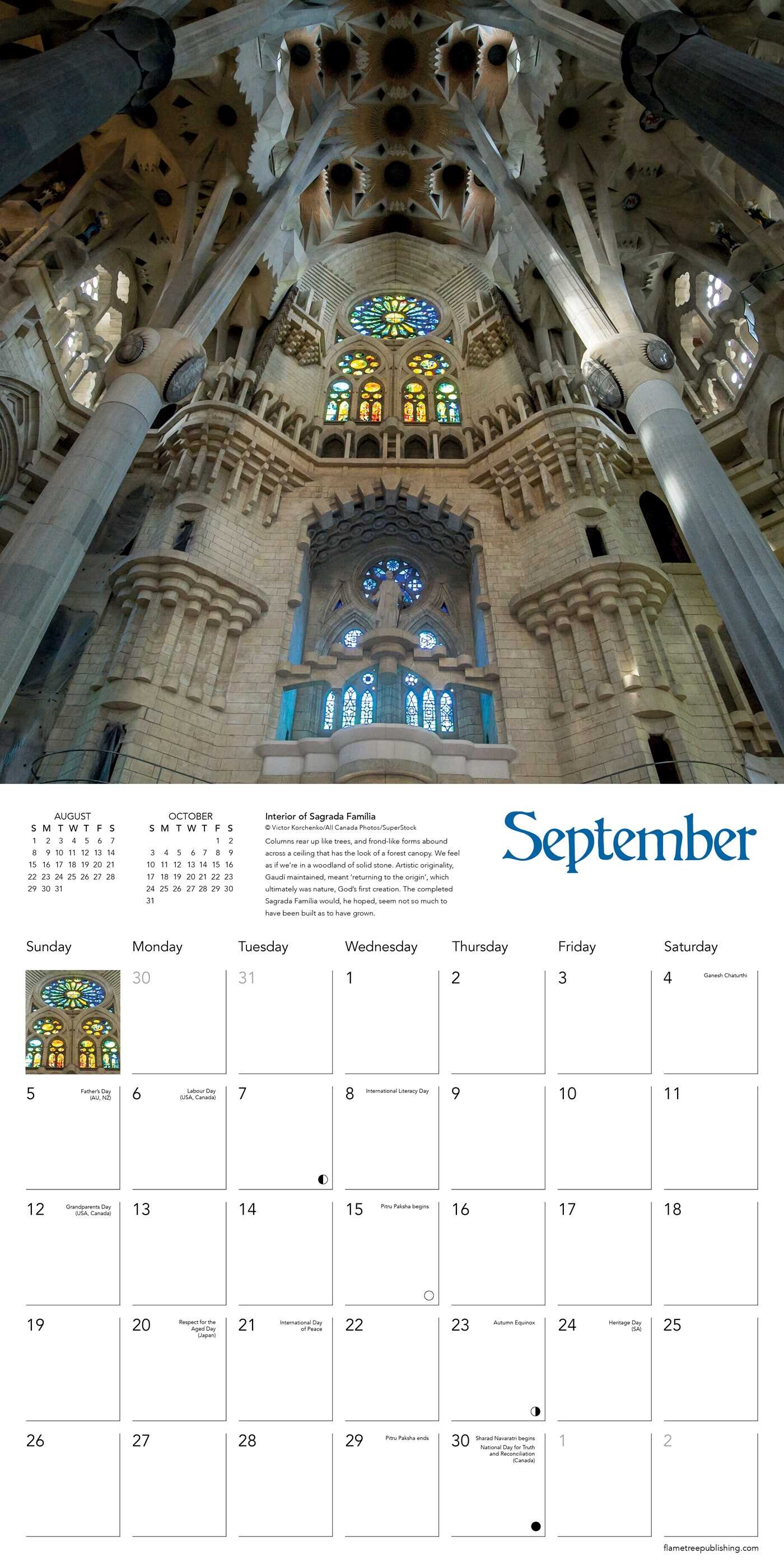 Gaudí Wall Calendar 2027 (Art Calendar)
