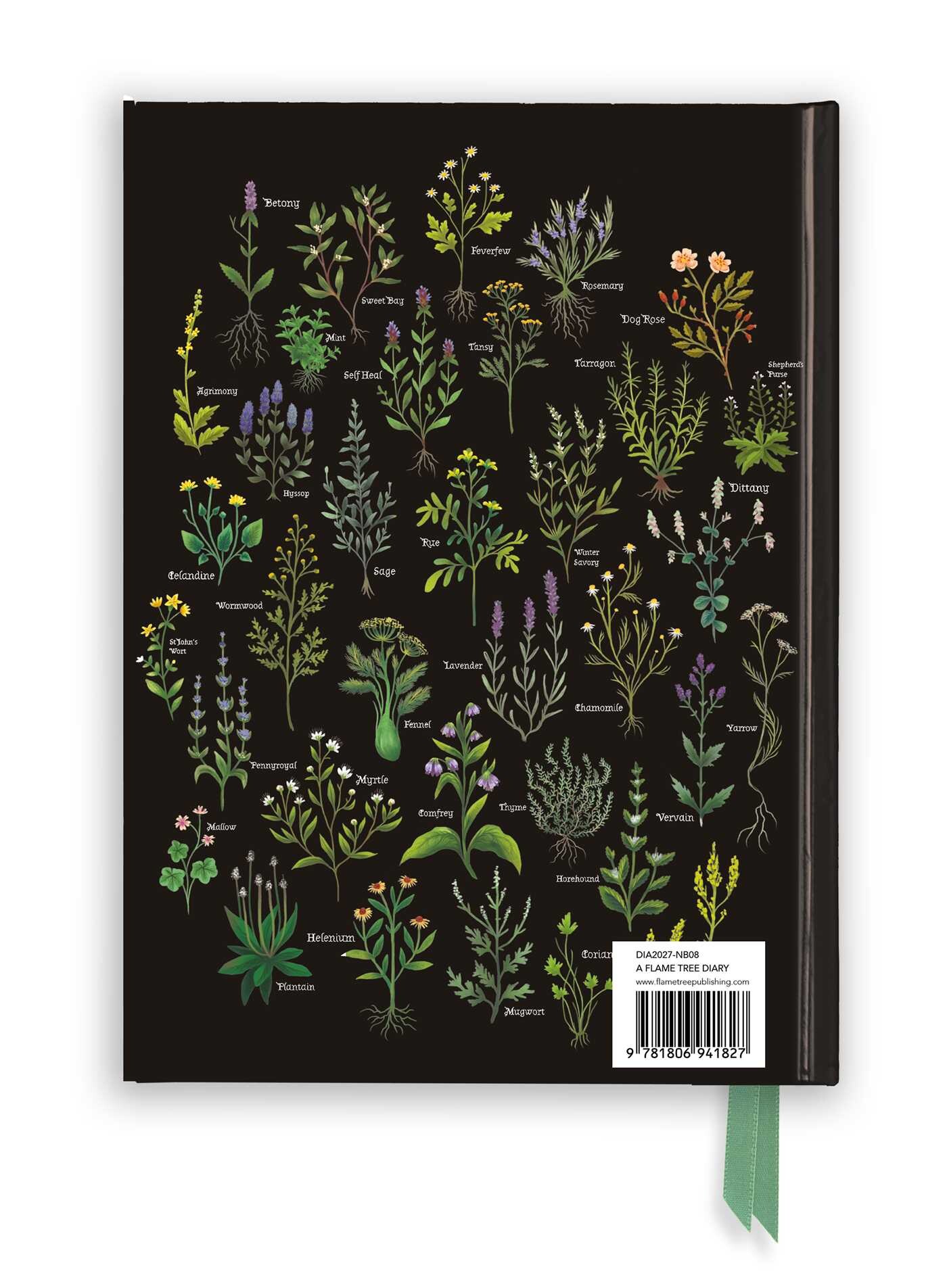 Anna Stead: A Medieval Herbal 2027 Luxury Diary Planner - Page to View with Notes