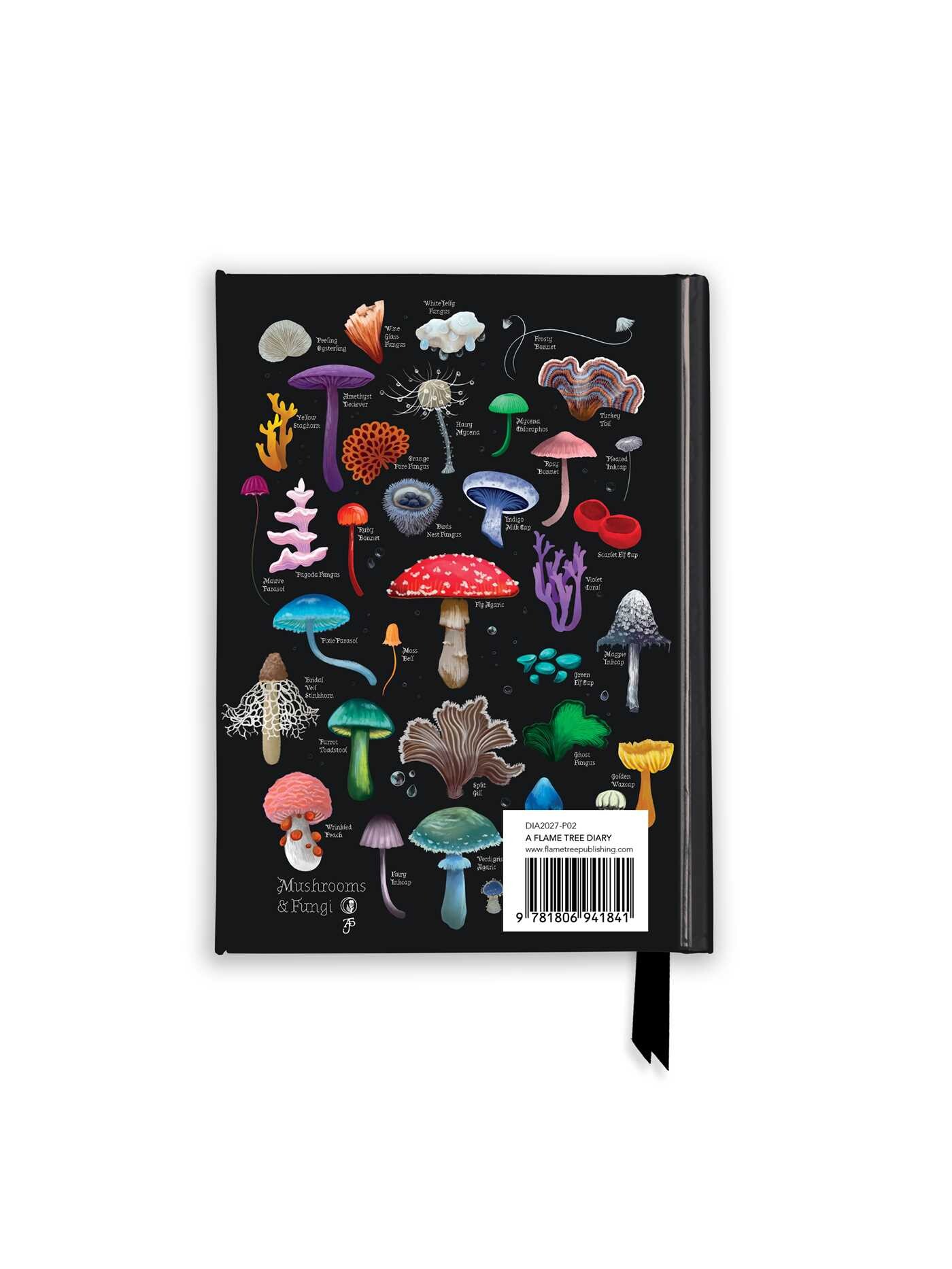 Anna Stead: Mushrooms & Fungi 2027 Luxury Pocket Diary Planner - Week to View