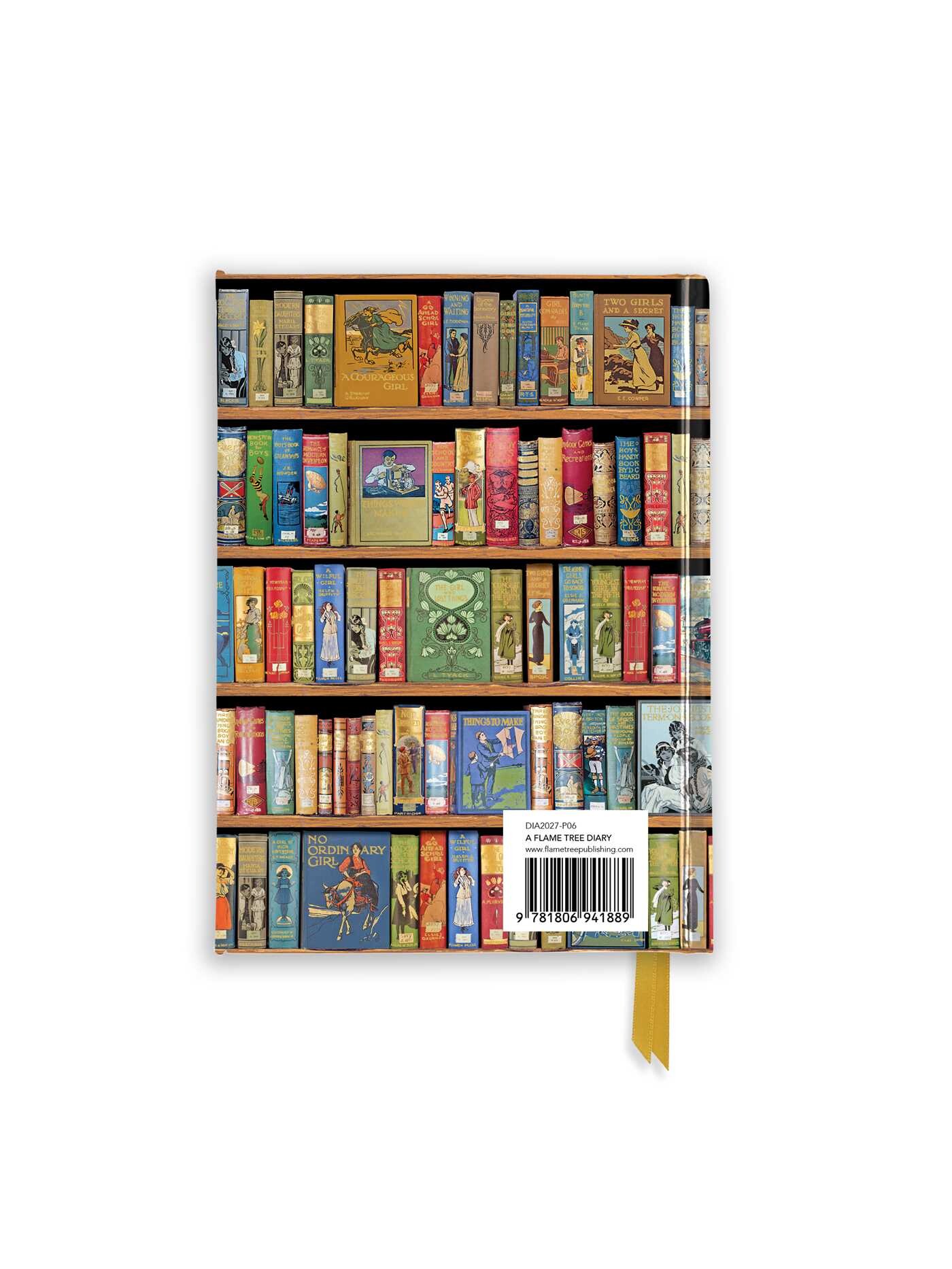 Bodleian Libraries: Bookshelves 2027 Luxury Pocket Diary Planner – Week to View