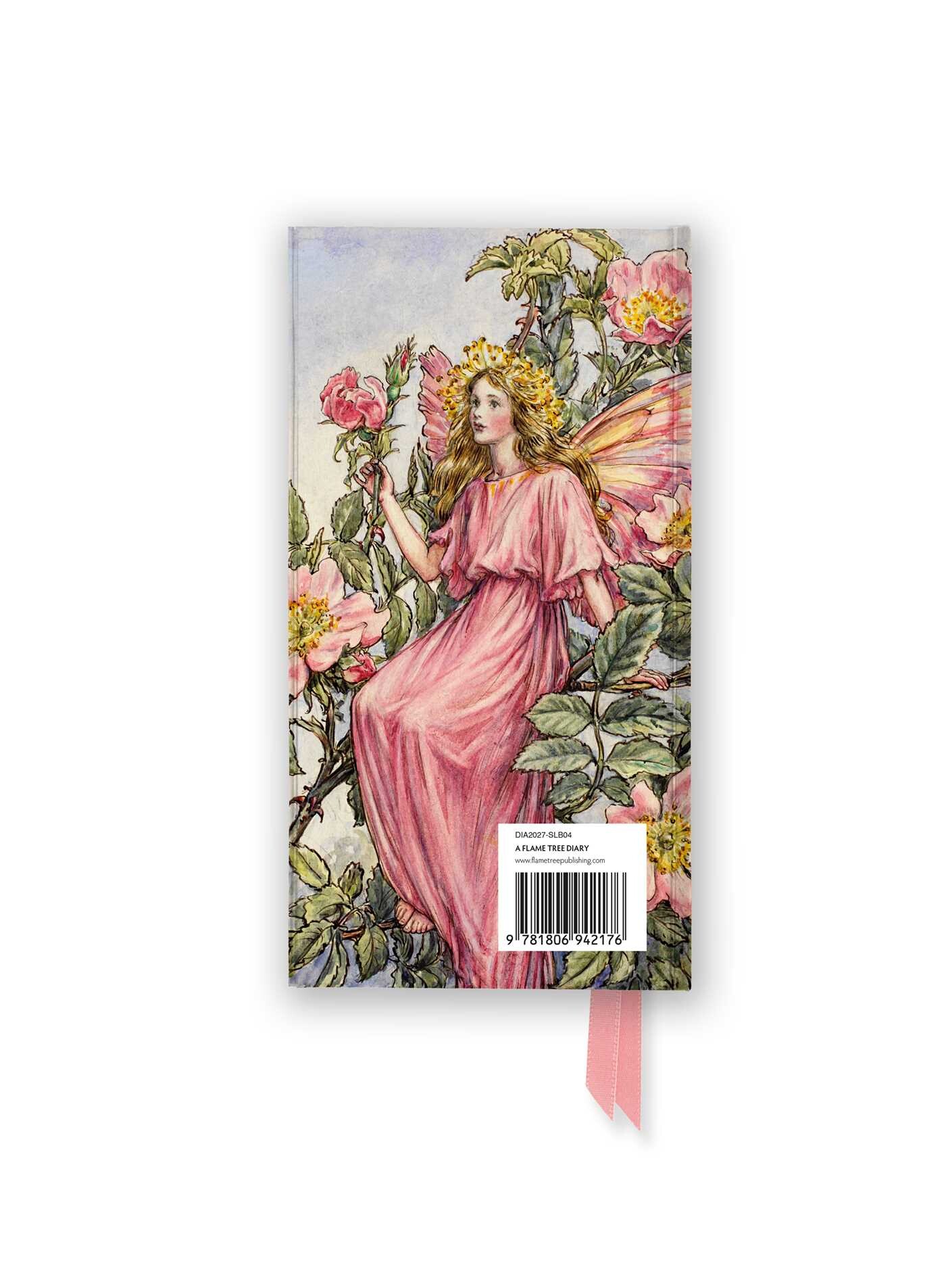 Flower Fairies 2027 Luxury Slimline Pocket Diary Planner – Week to View