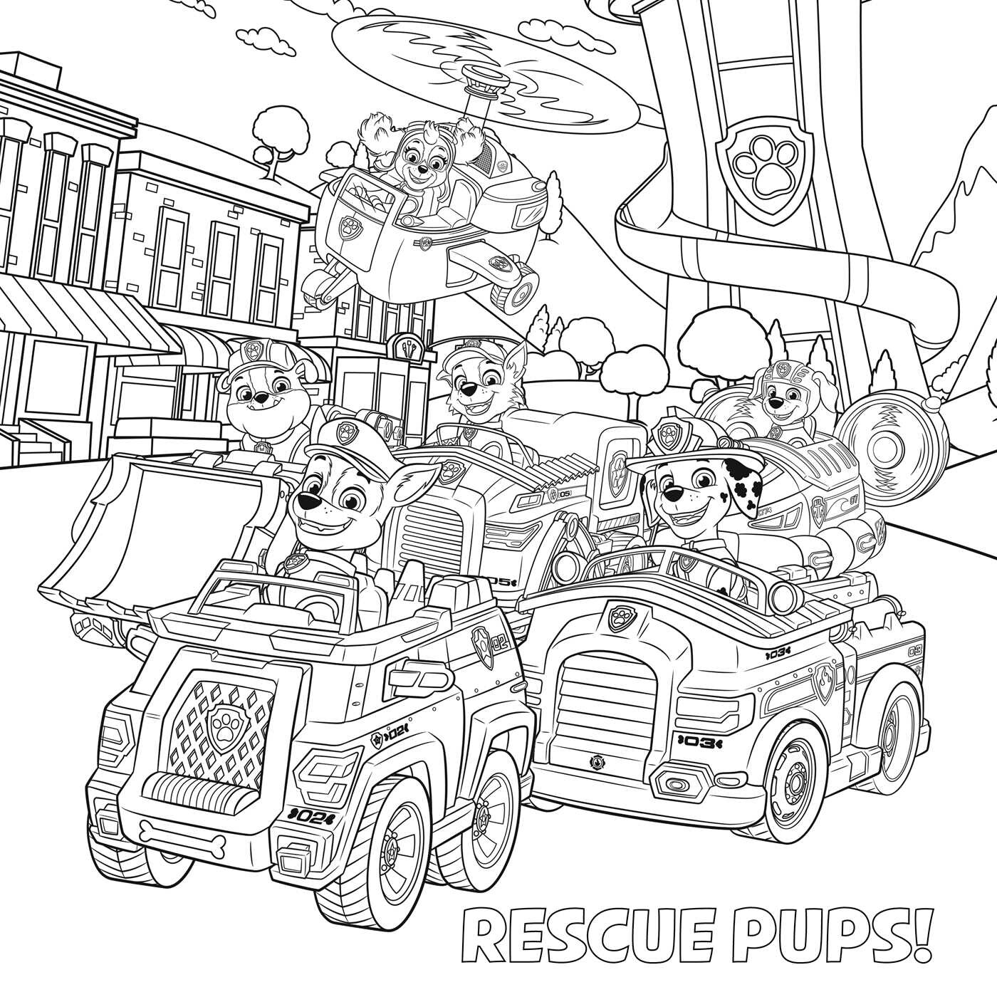 PAW Patrol: Color Together