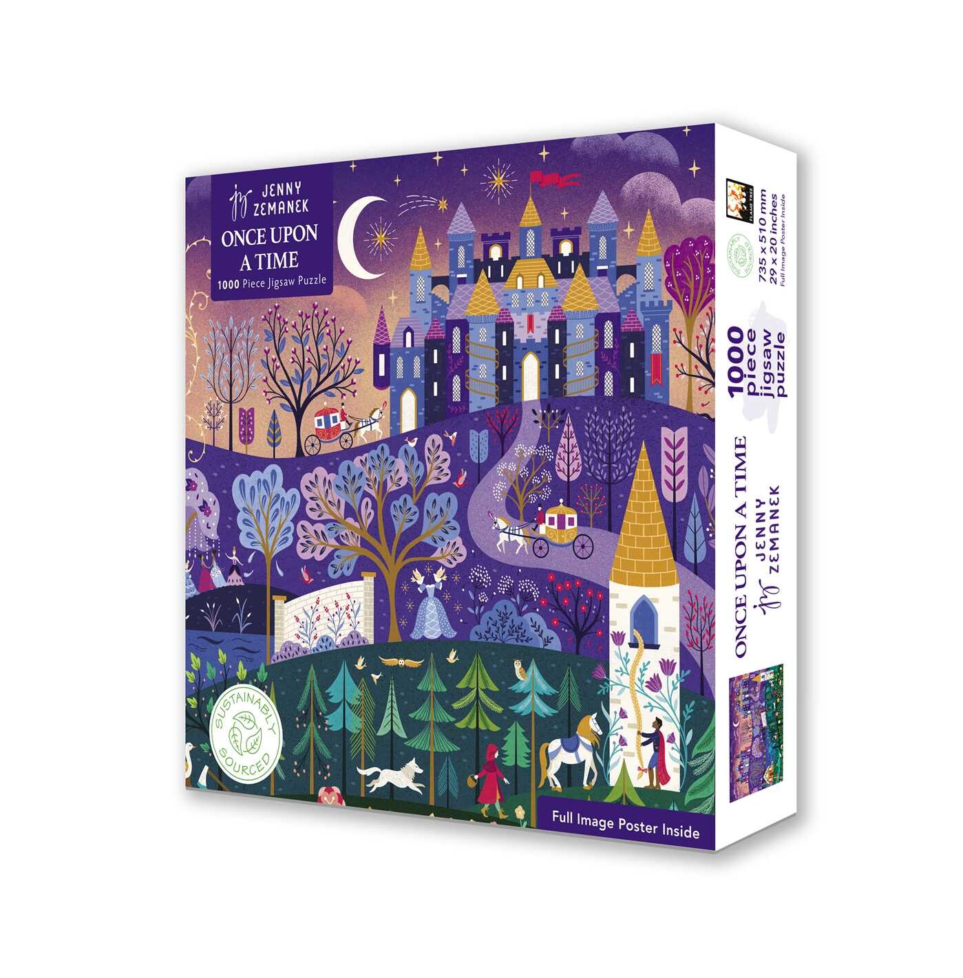 Adult Sustainable Jigsaw Puzzle Jenny Zemanek: Once Upon a Time - Book ...