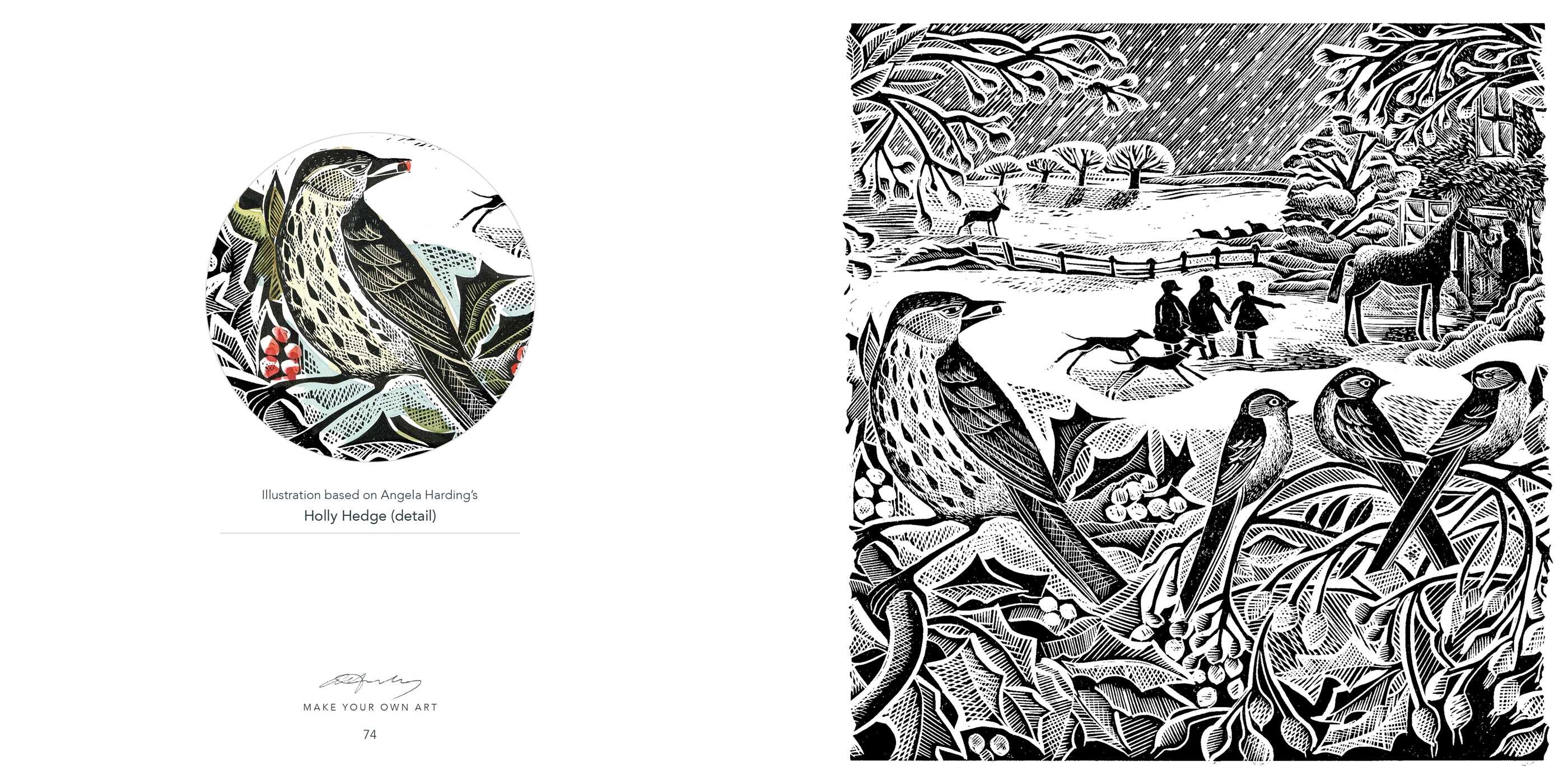 Countryside (Angela Harding) Colouring Book