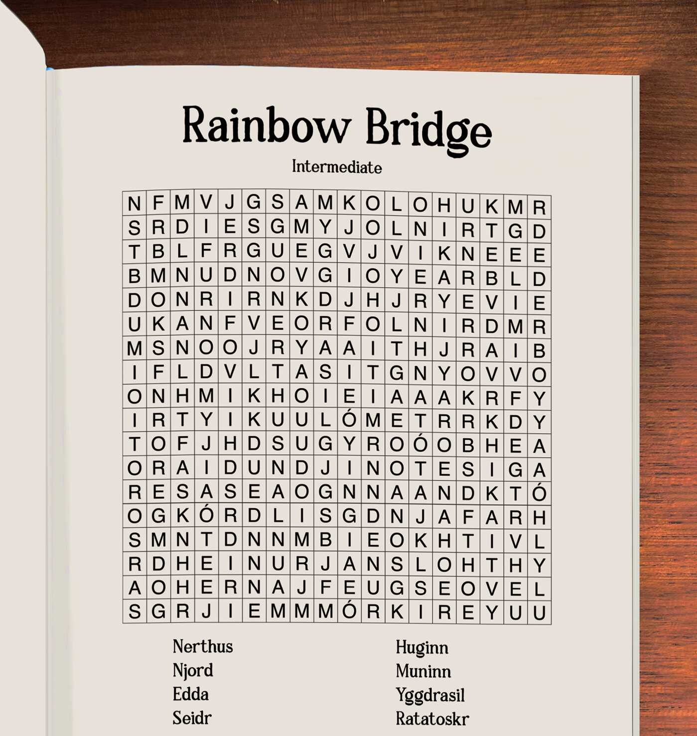 Norse Mythology Word Search