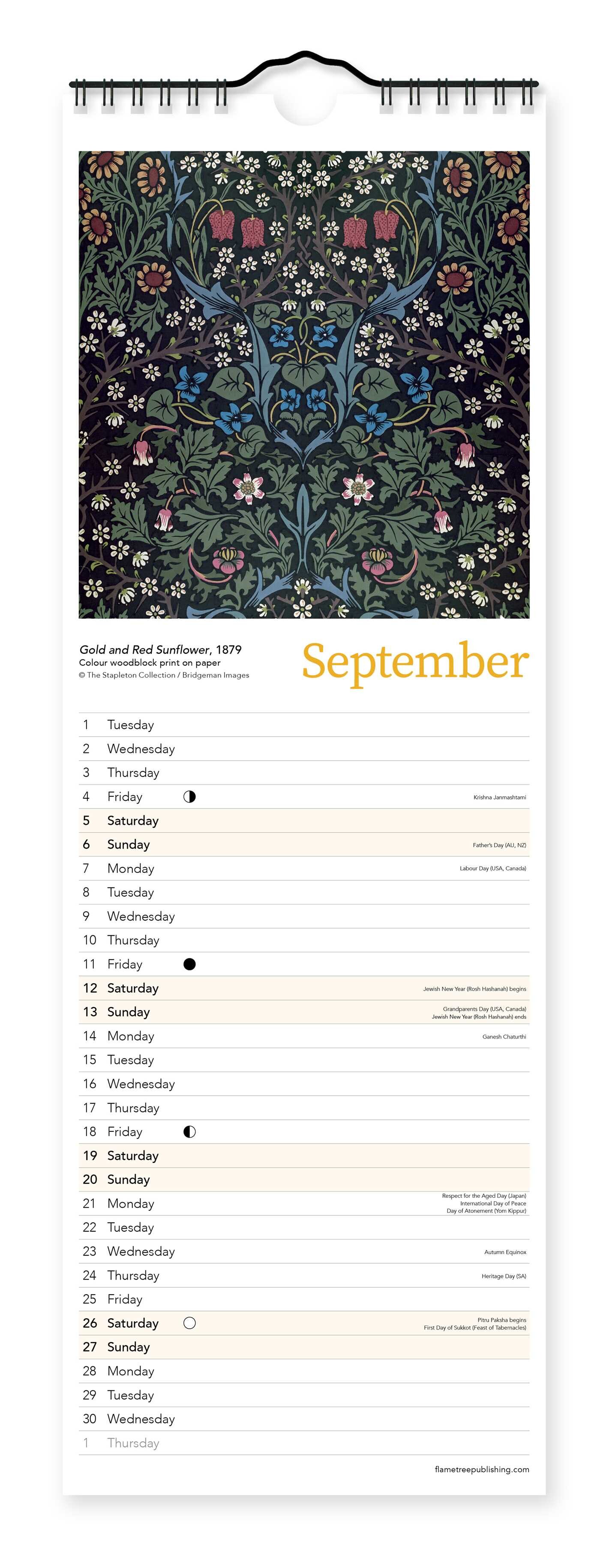 William Morris Slim Calendar 2026 (Art Calendar) - Book Summary &amp; Video ...