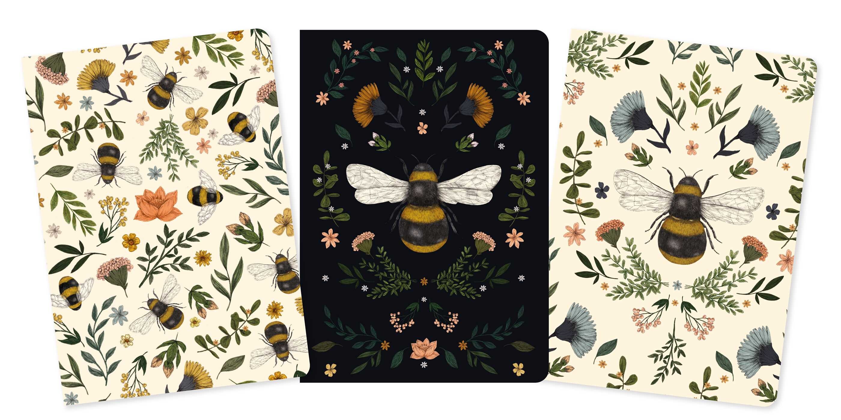 Jade Mosinski Set of 3 Standard Notebooks