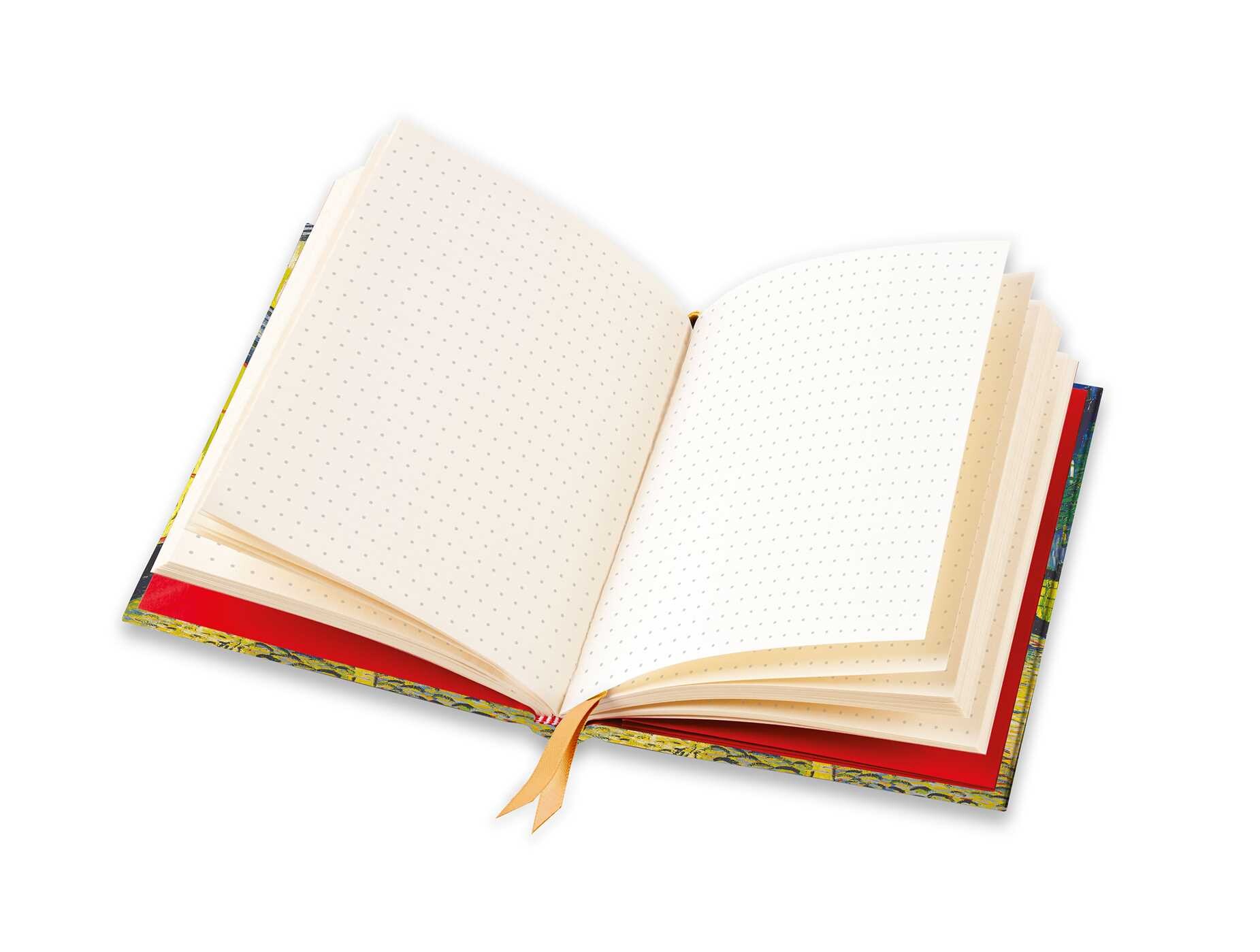 Vincent van Gogh: Café Terrace (Foiled Dot Grid Journal)