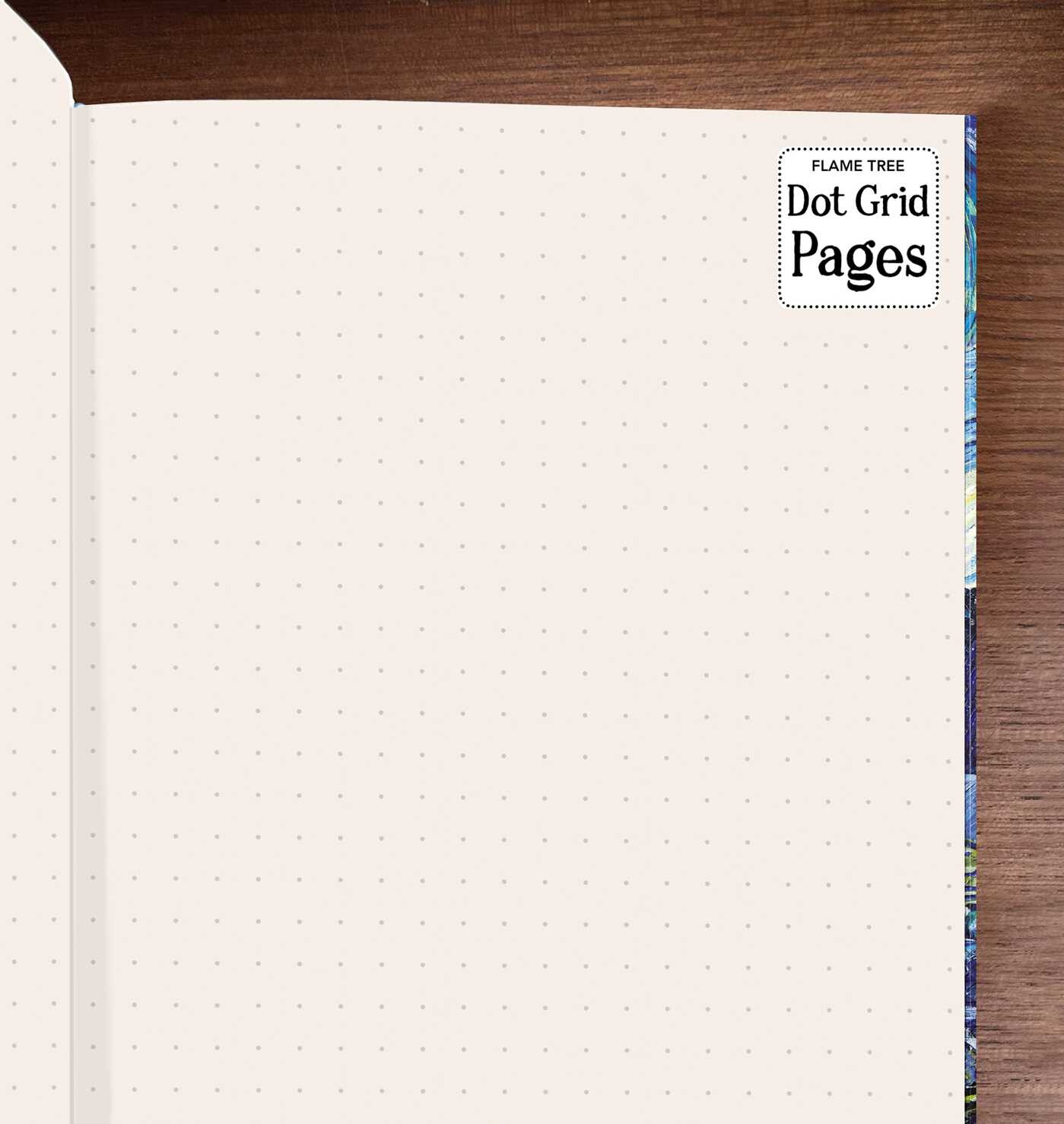 Vincent van Gogh: The Starry Night (Foiled Dot Grid Journal)