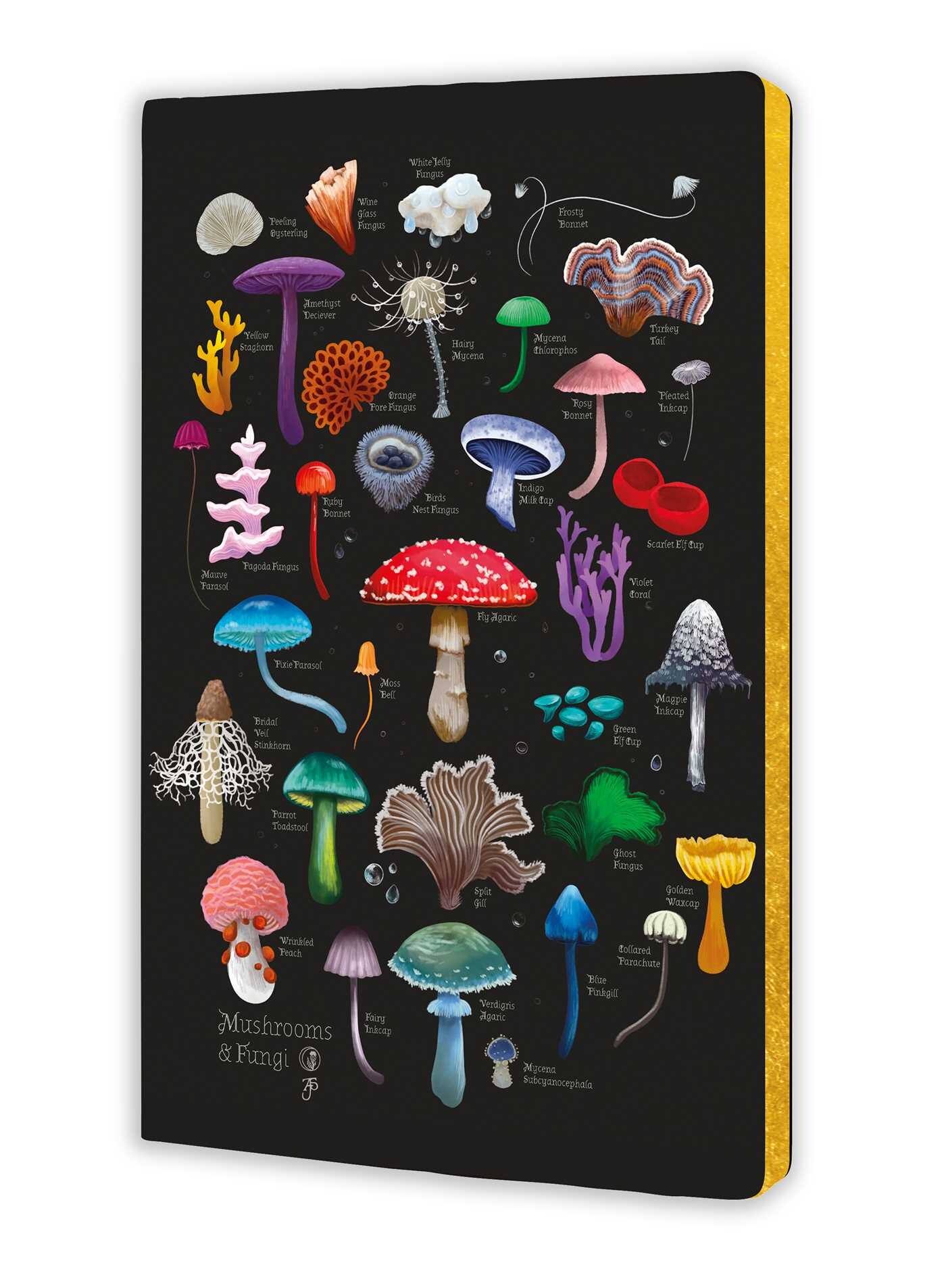 Anna Stead: Mushrooms & Fungi (Soft Touch Journal)