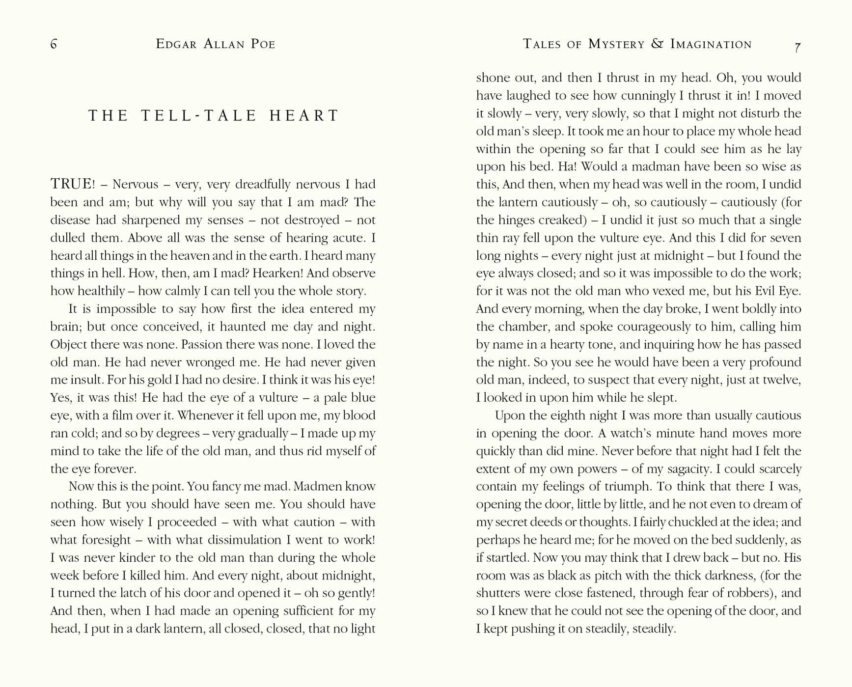 Tales of Mystery & Imagination