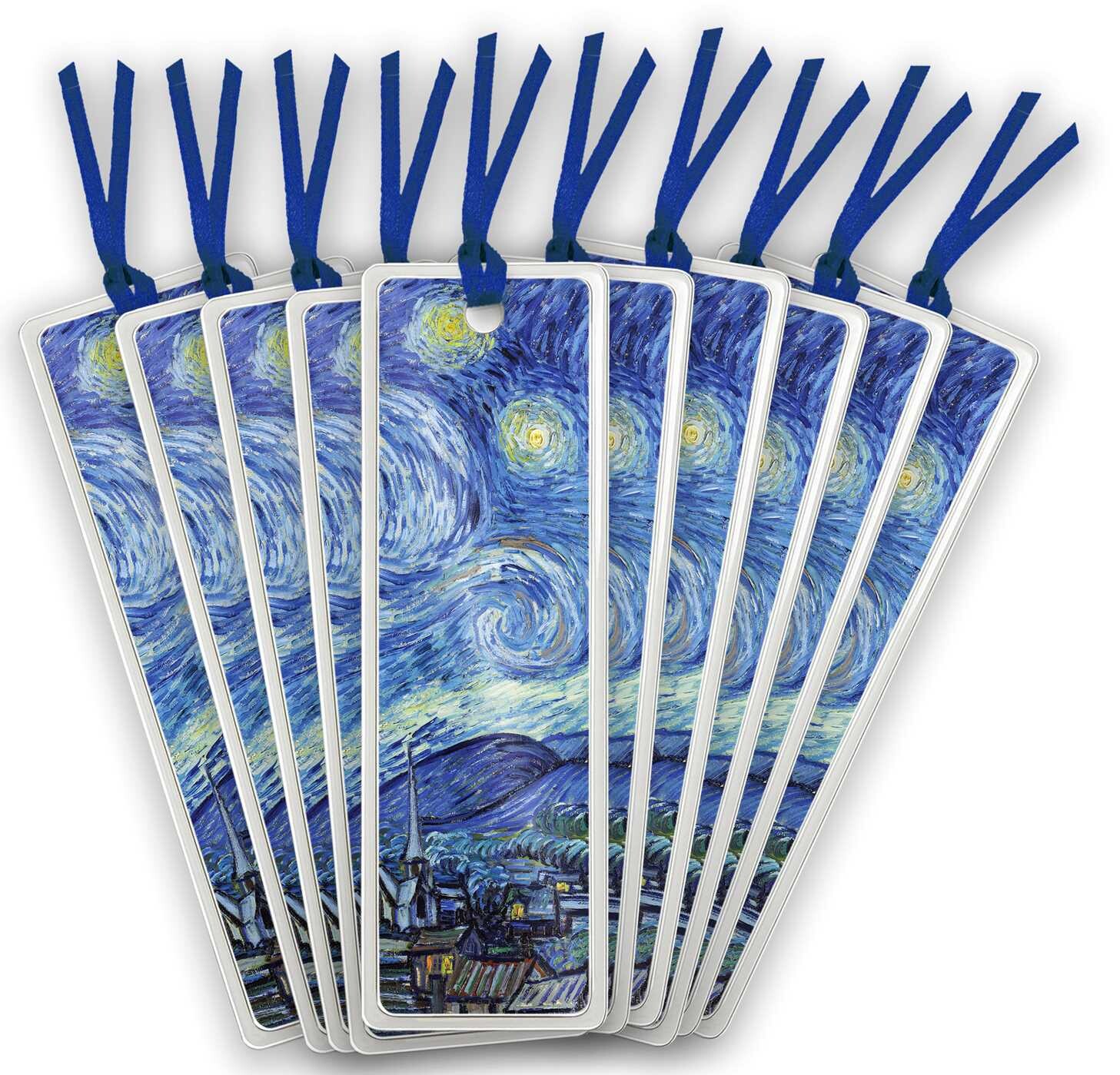 Vincent van Gogh: The Starry Night Laminated Bookmarks (pack of 10)