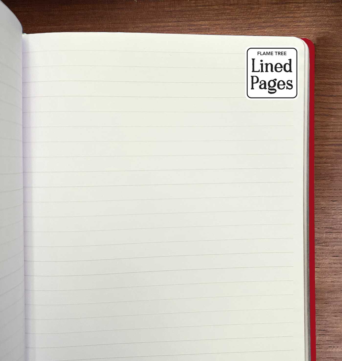 Ruby Red & Sage Green Artisan Paperback Notebook
