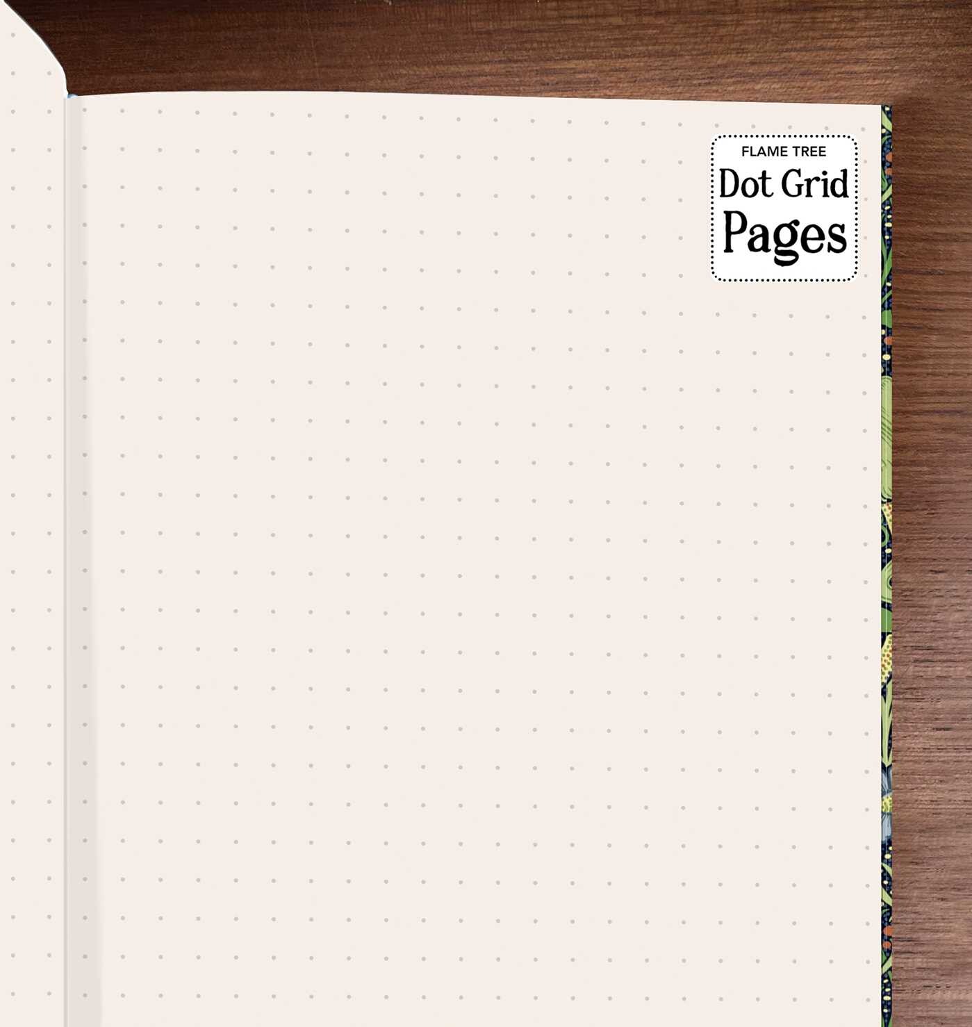 William Morris: Seaweed (Foiled Dot Grid Journal)