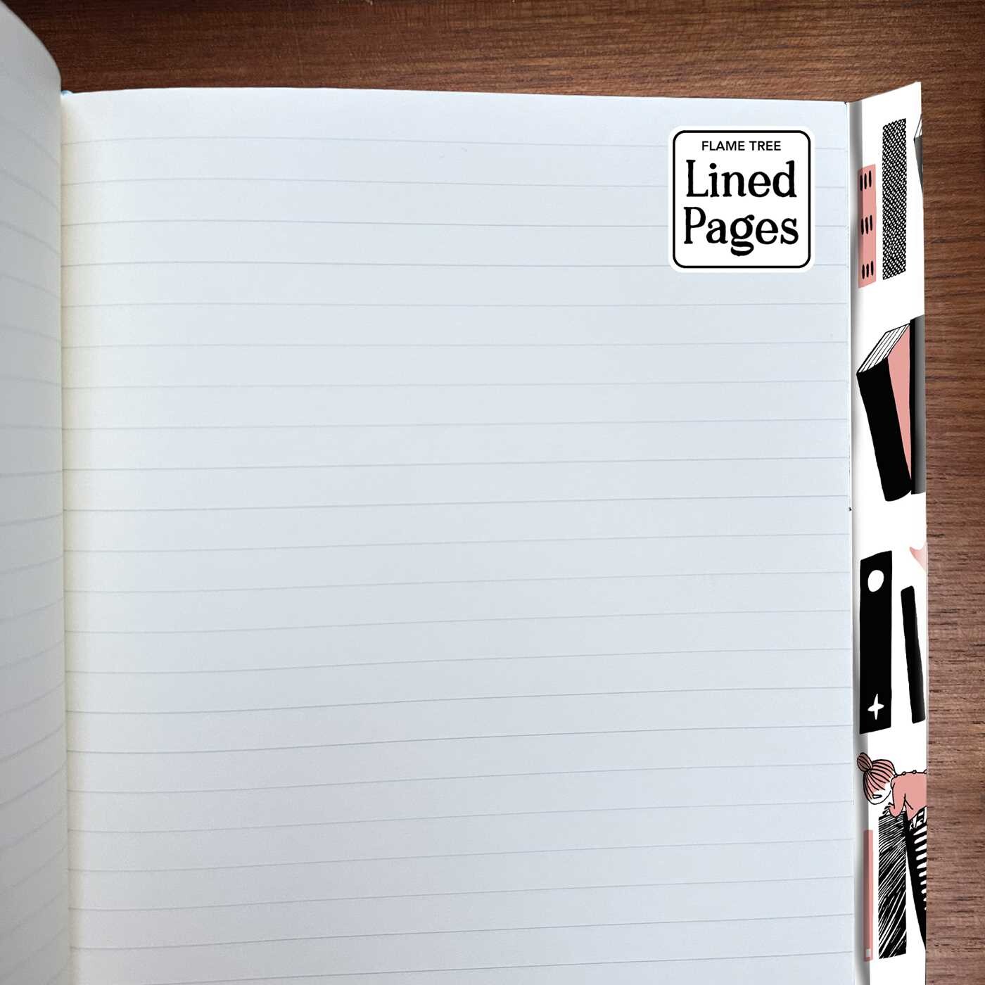 Moomin Bookshelves: Pink & Silver (Foiled Journal)