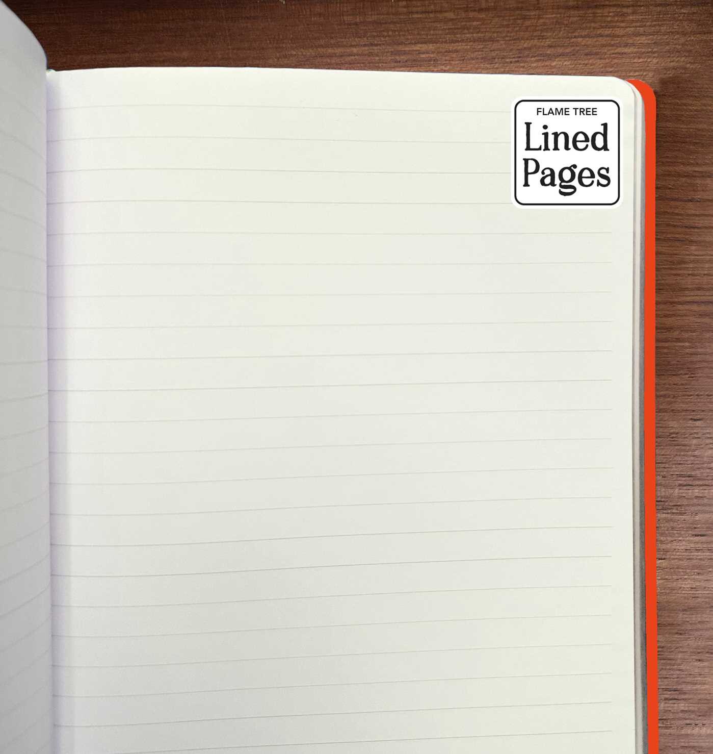 Orange & Lime Green Artisan Paperback Notebook