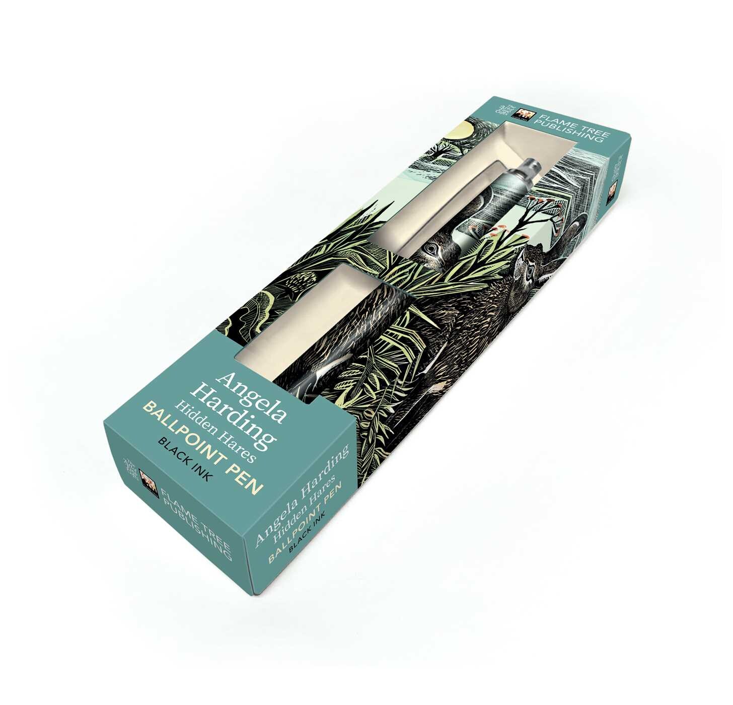 Angela Harding: Hidden Hares Boxed Decorative Ballpoint Pen