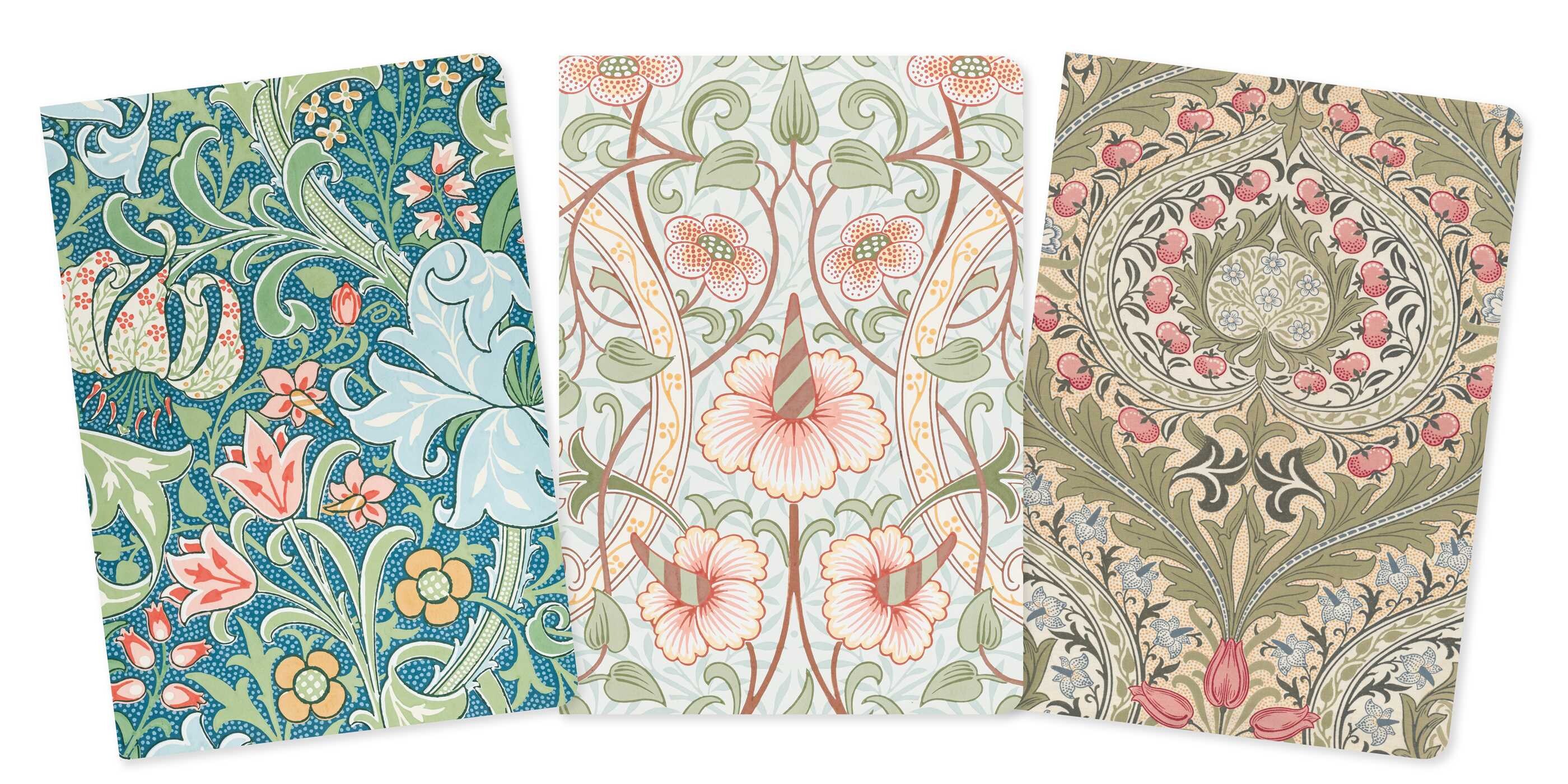 William Morris Gallery Set of 3 Standard Notebooks