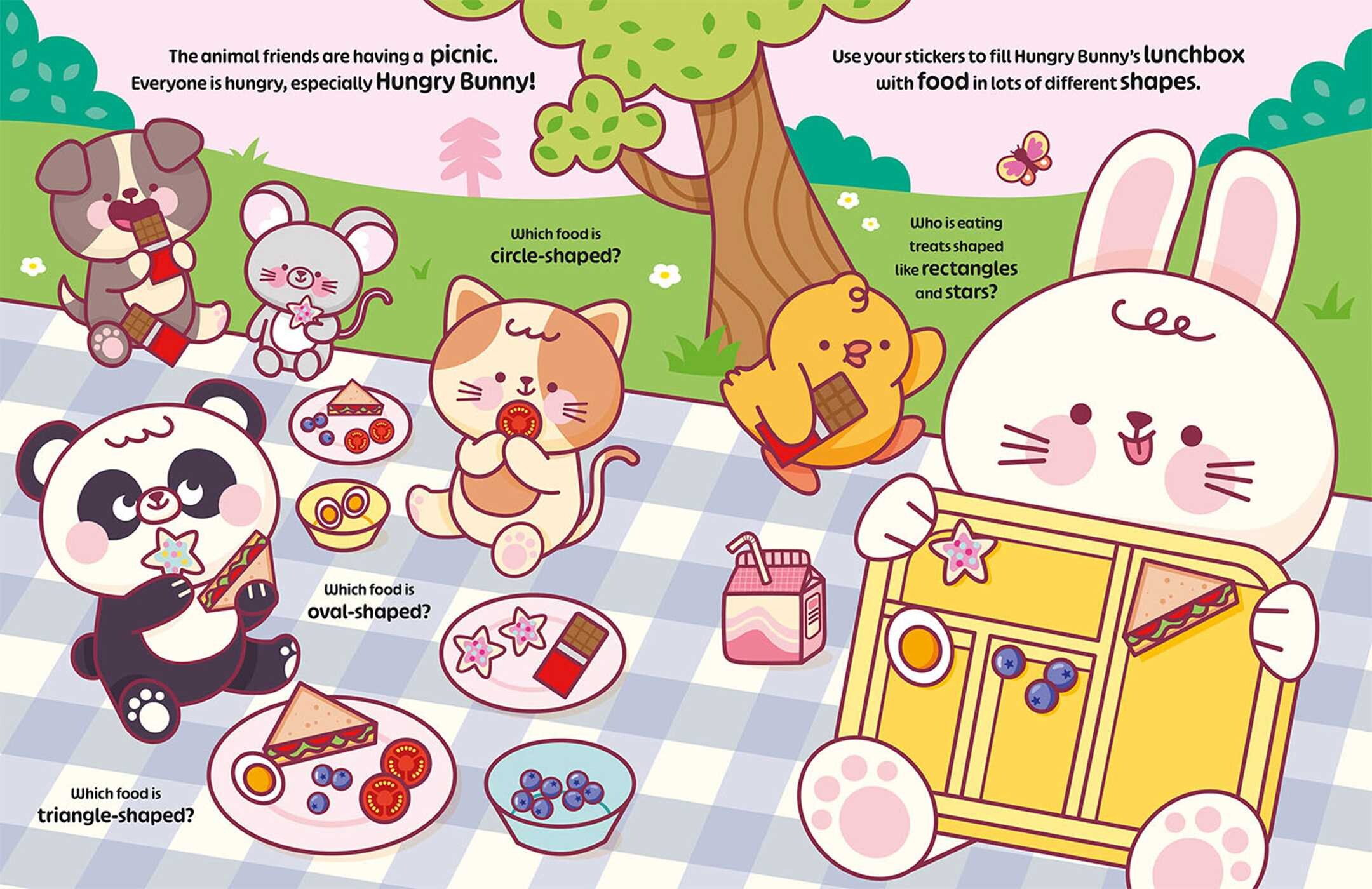 My Cozy Learning: Let's Eat -  with Hungry Bunny & Friends