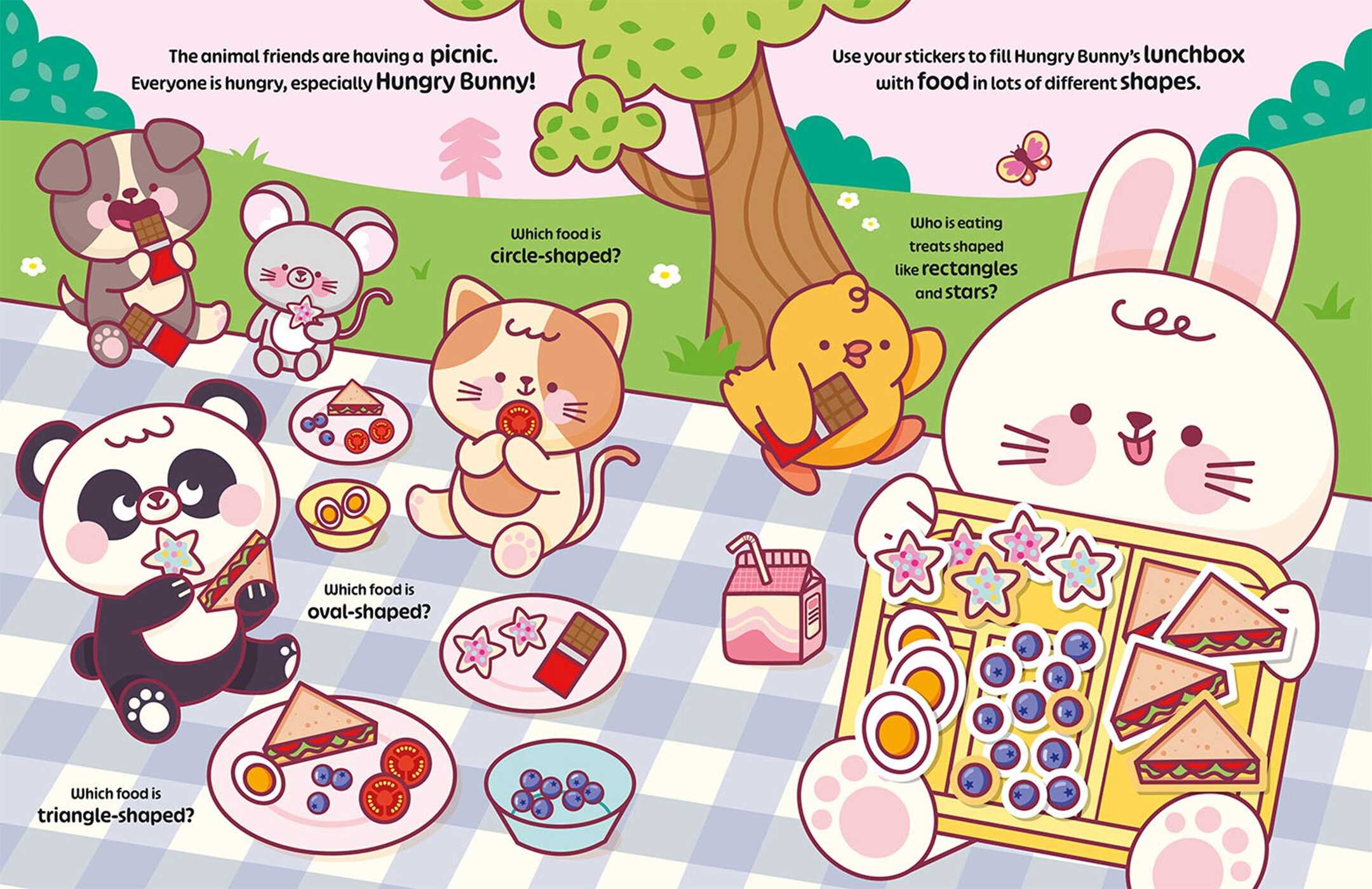 My Cozy Learning: Let's Eat -  with Hungry Bunny & Friends
