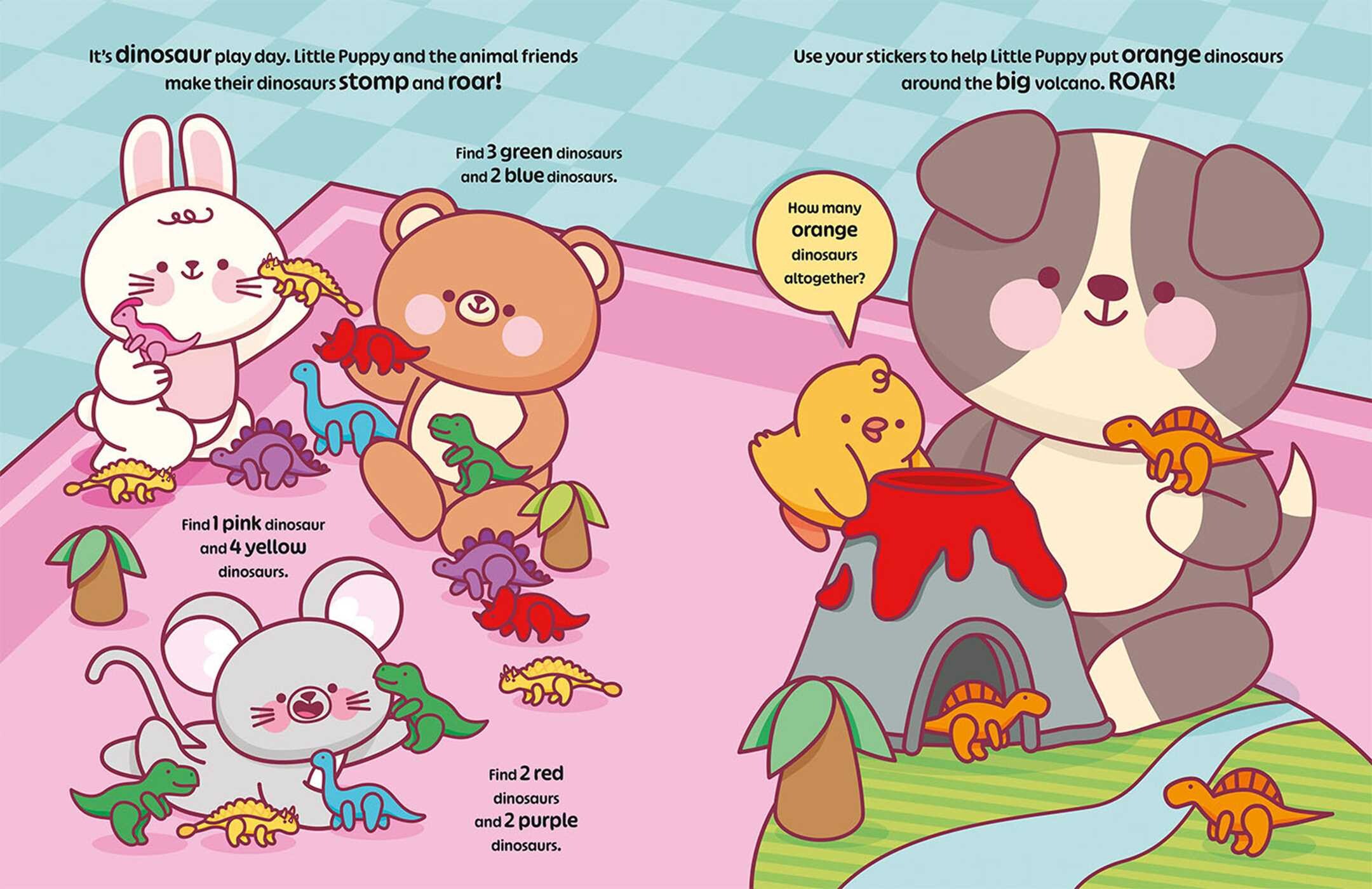 My Cozy Learning: Let's Play - with Little Puppy & Friends
