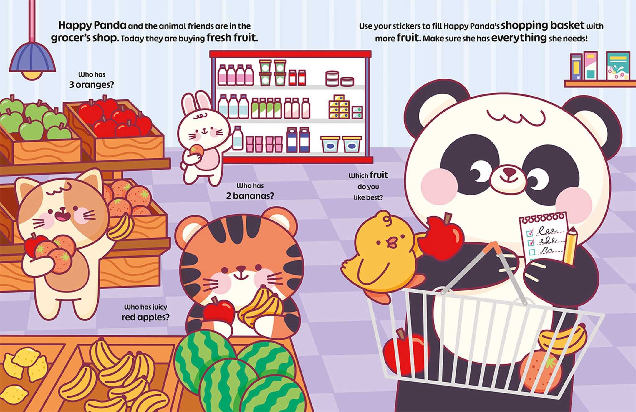 My Cozy Learning: Let's Shop - with Happy Panda & Friends