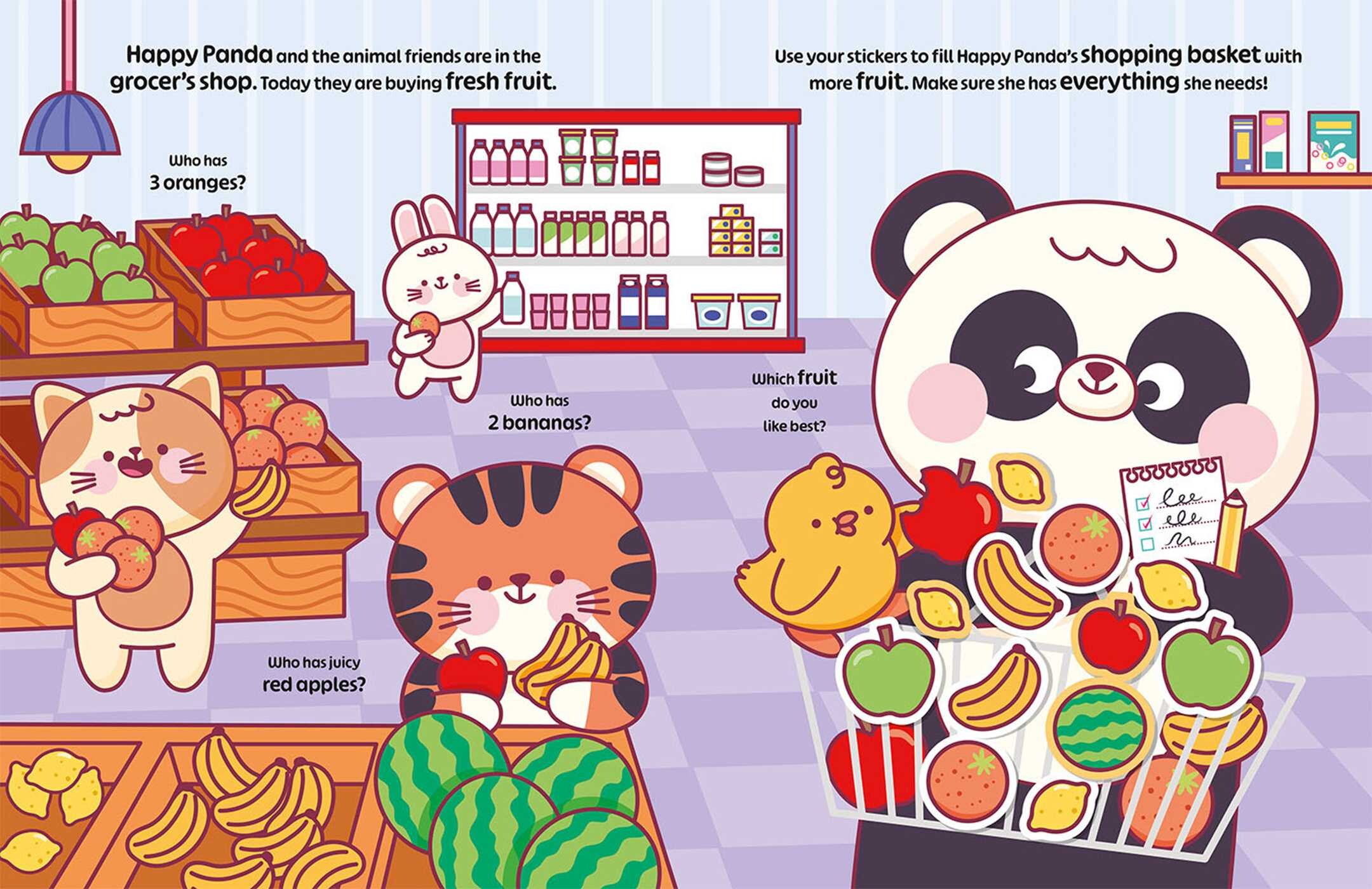 My Cozy Learning: Let's Shop - with Happy Panda & Friends