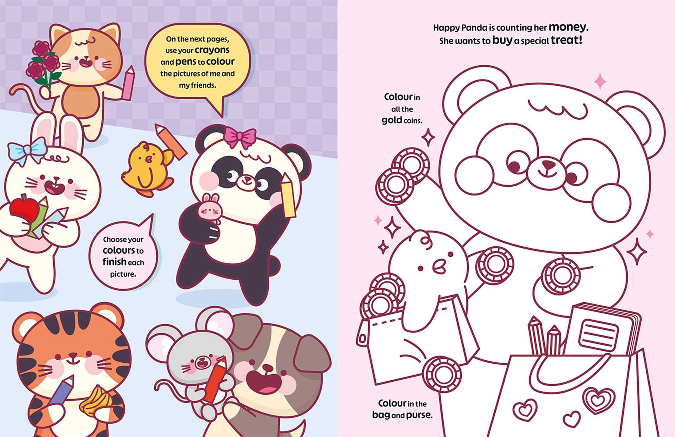 My Cozy Learning: Let's Shop - with Happy Panda & Friends