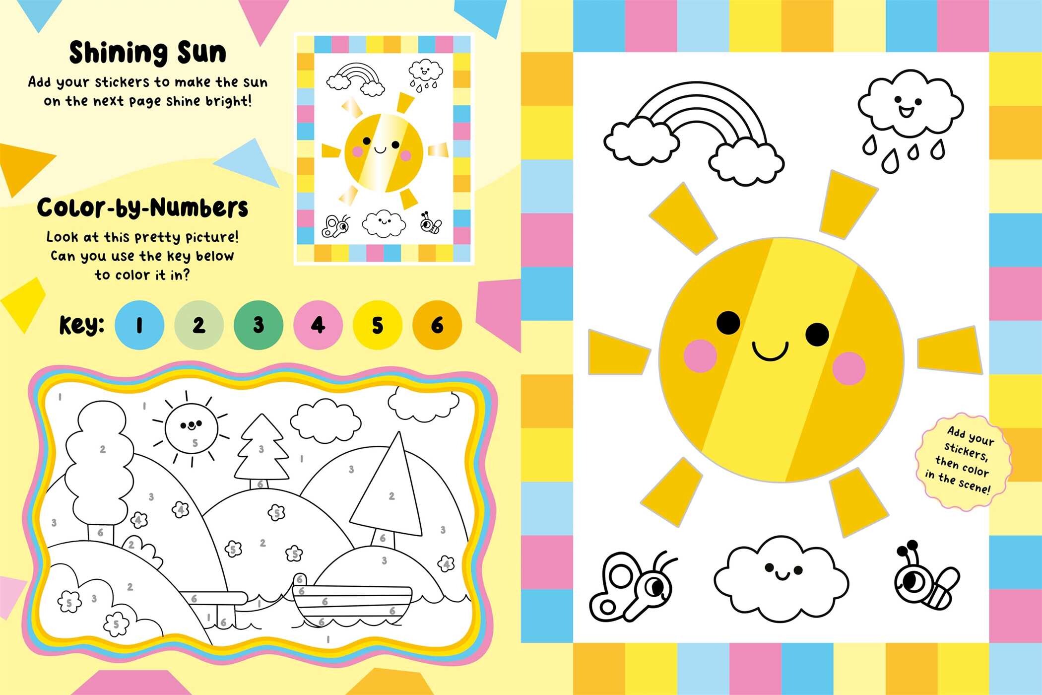 Junior Shiny Sticker Art: Fun Friends