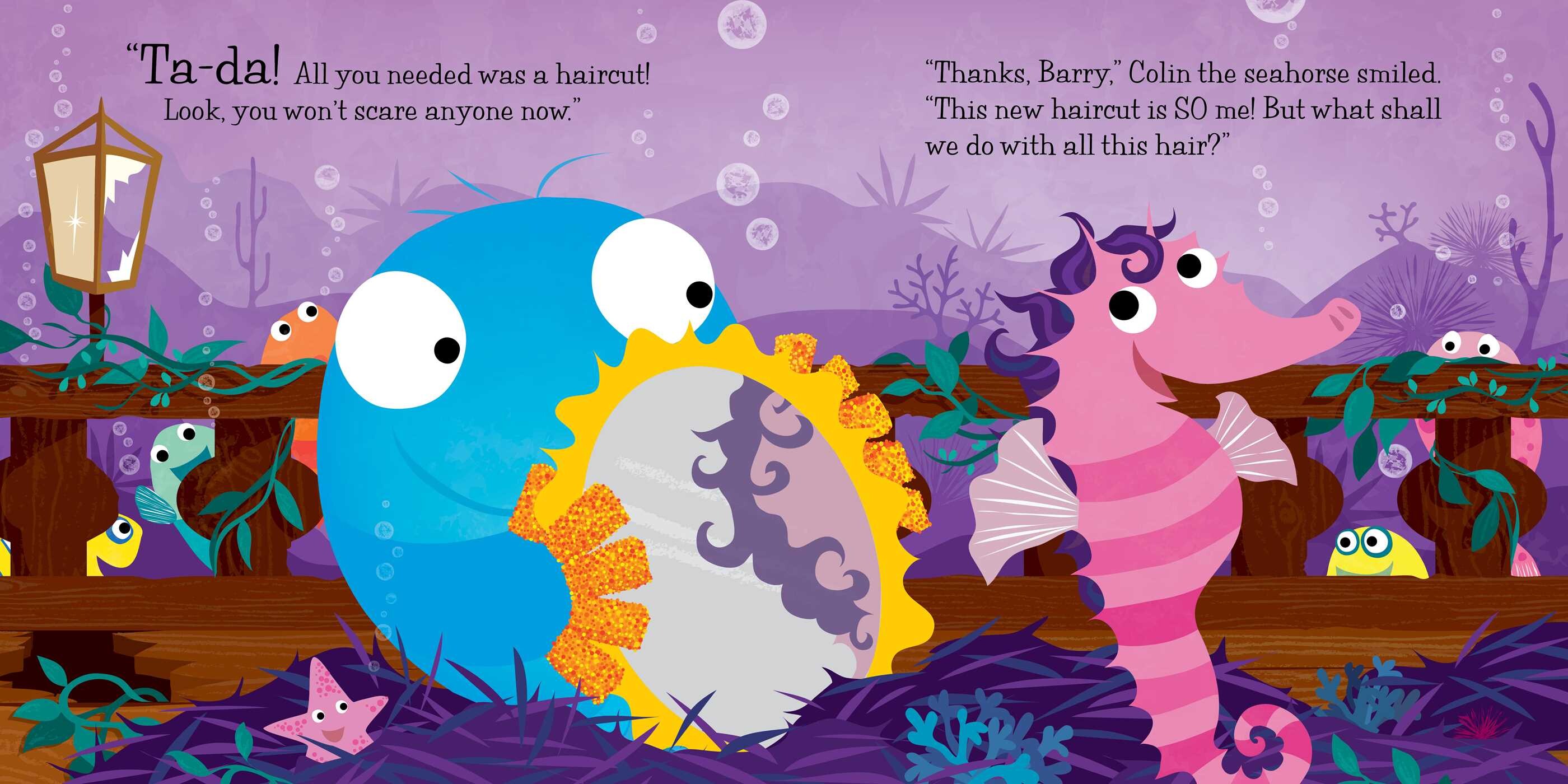 Barry the Fish with Fingers and the Hairy Scary Monster