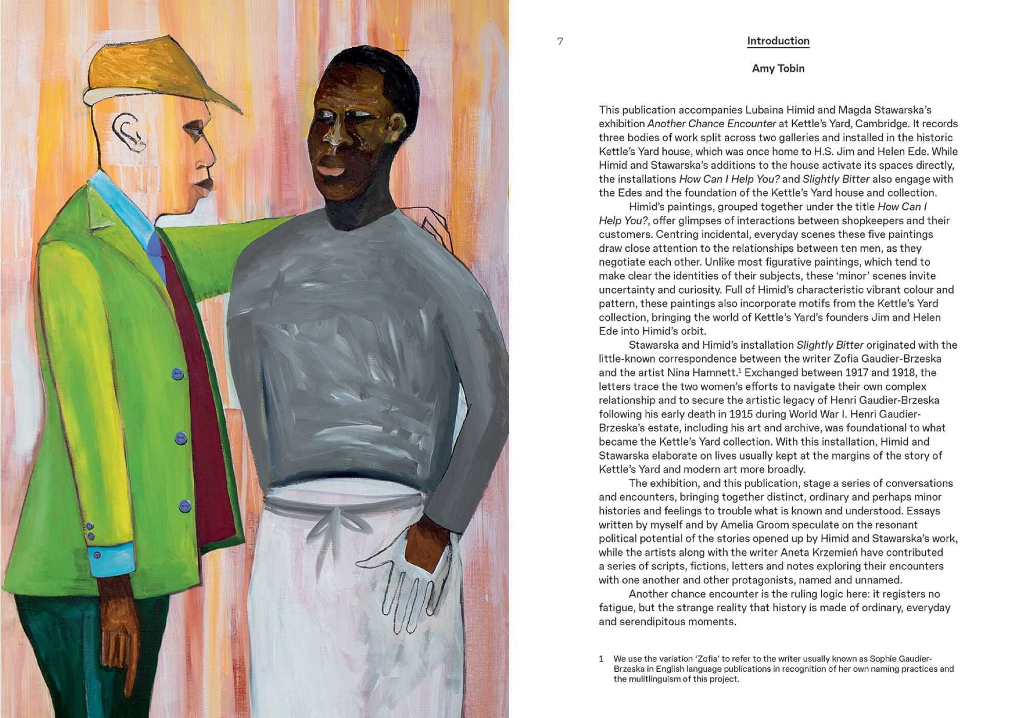 Lubaina Himid and Magda Starwarska
