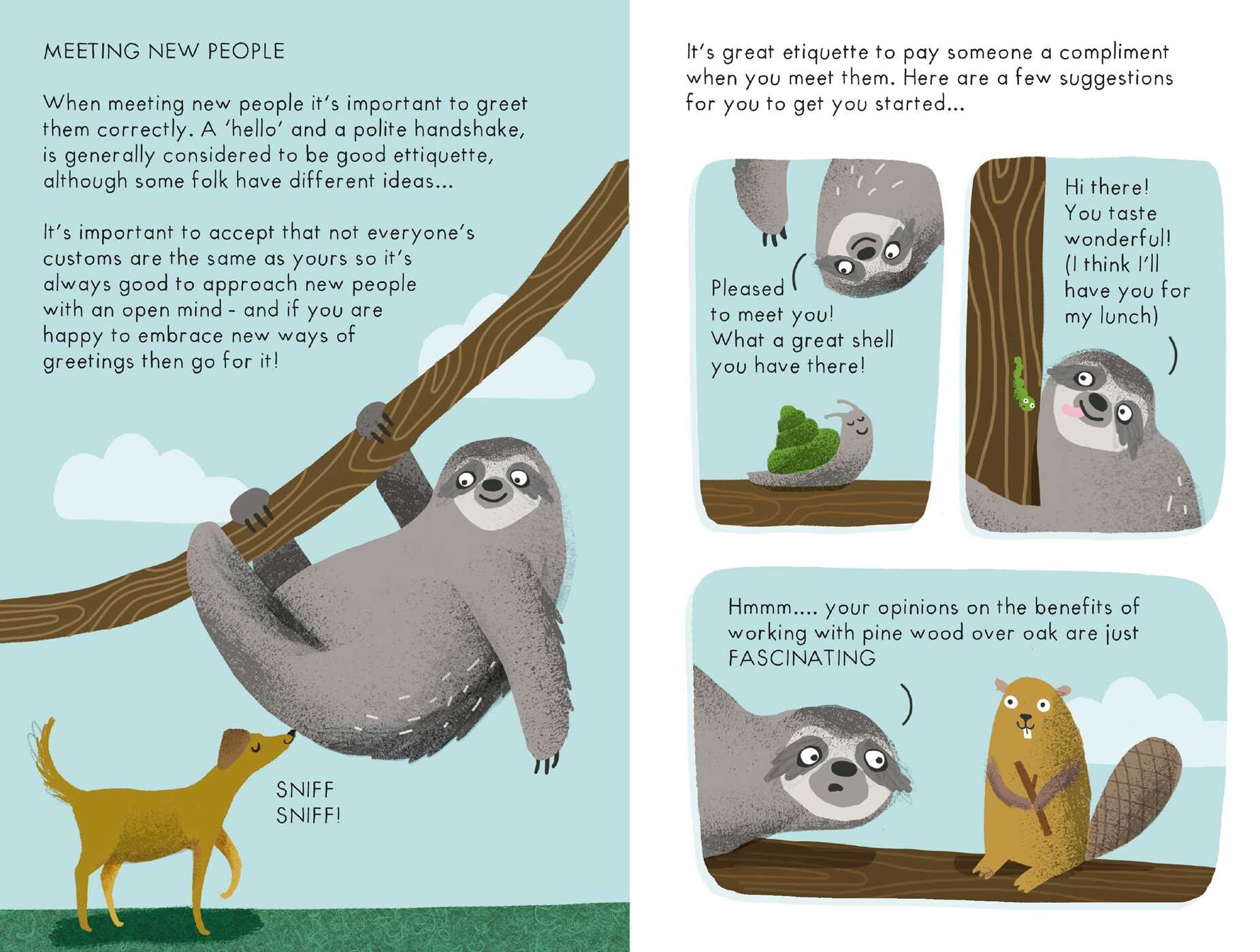 Sloth's Guide to Etiquette