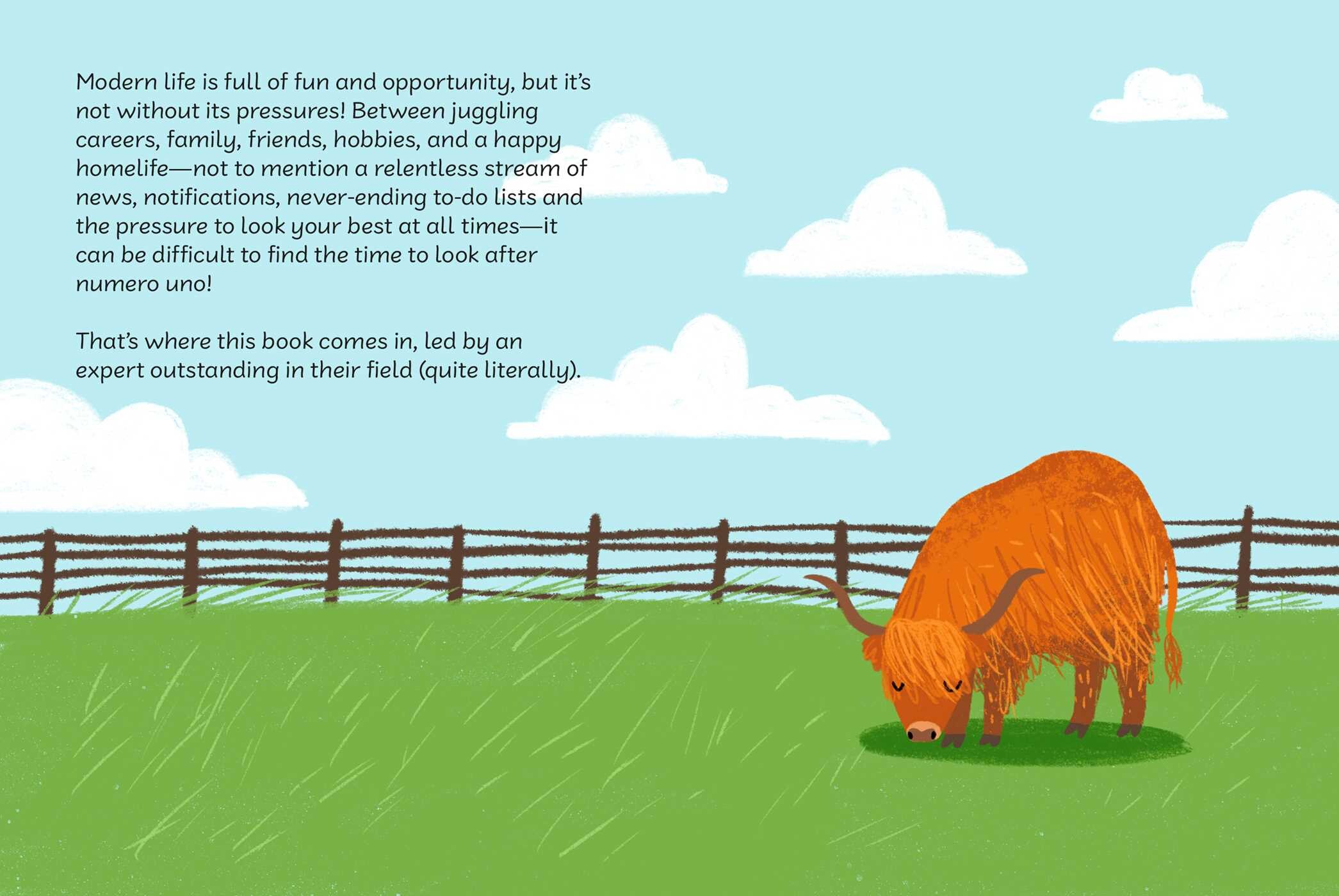 Highland Cow's Guide to Self-care
