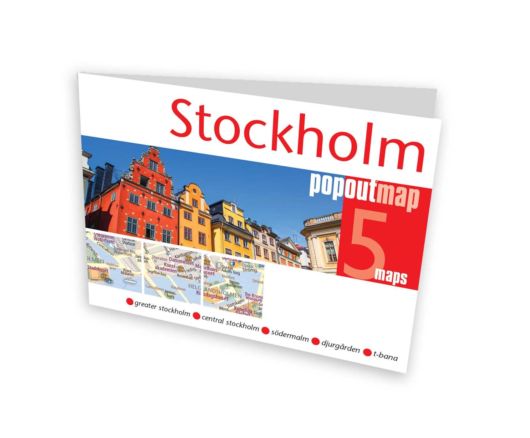 Stockholm Popout Map