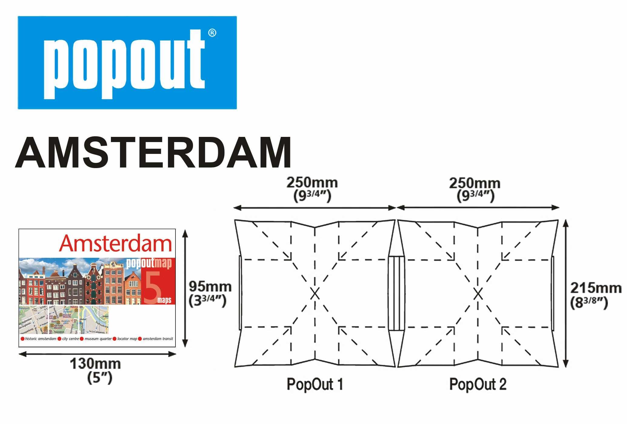 Amsterdam Popout Map