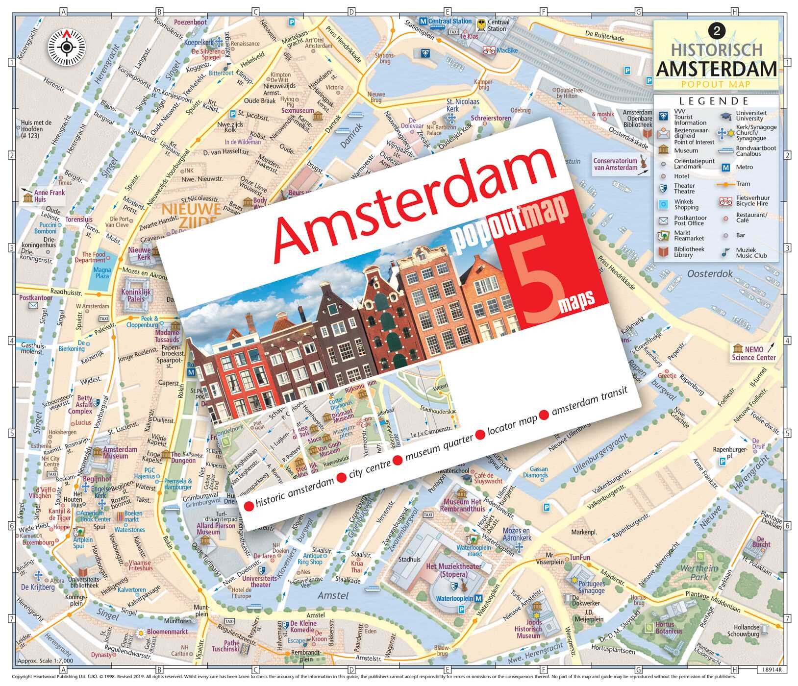 Amsterdam Popout Map