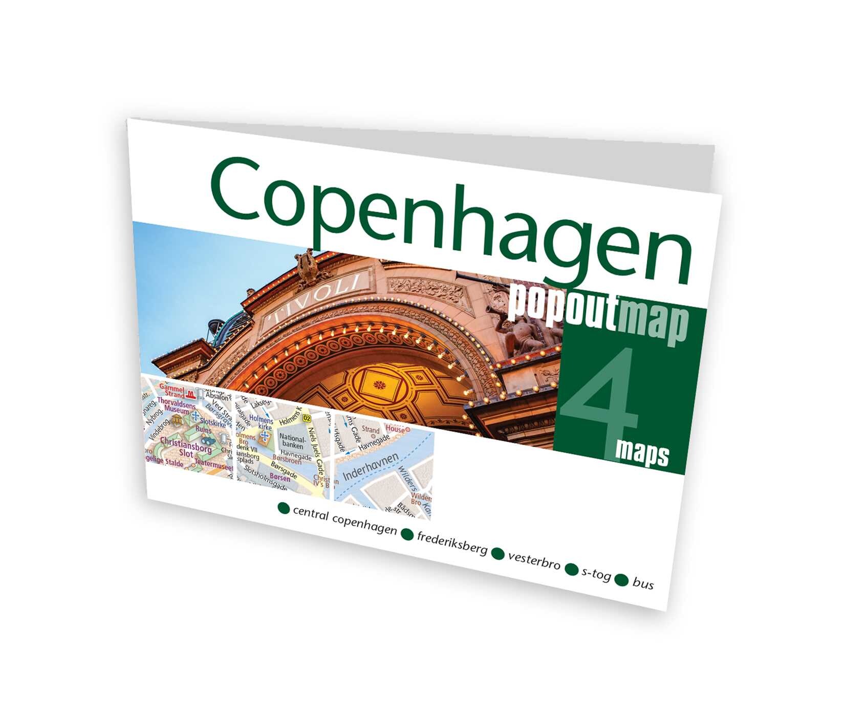 Copenhagen Popout Map